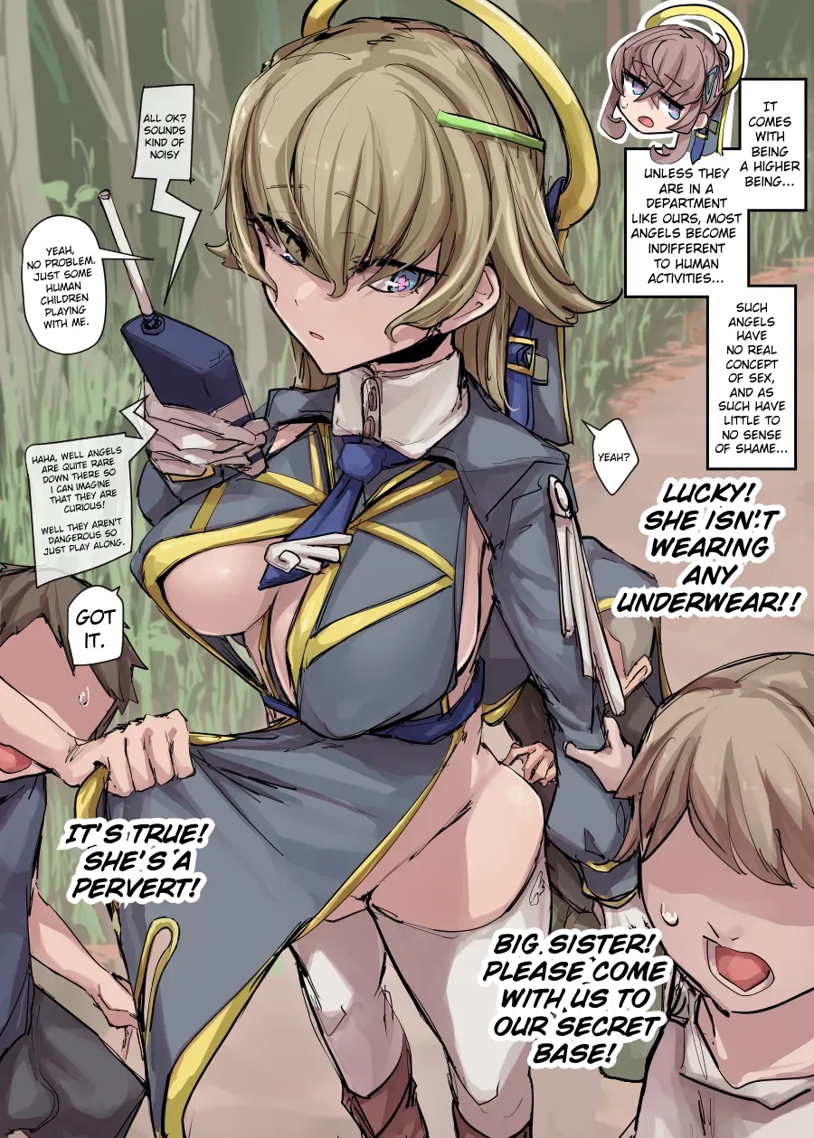 Ignorant Angel (♀) Onee-Shota Manga Page 1