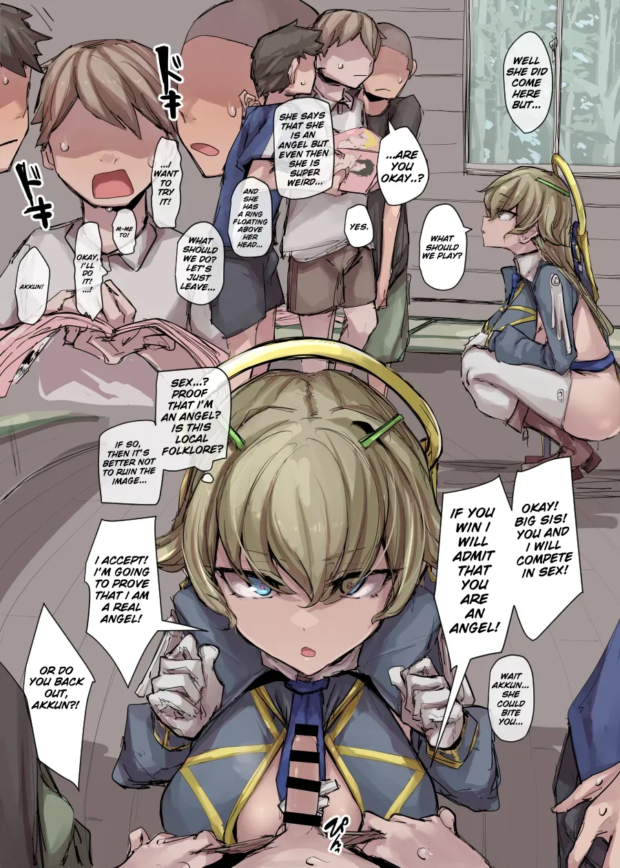 Ignorant Angel (♀) Onee-Shota Manga Page 2