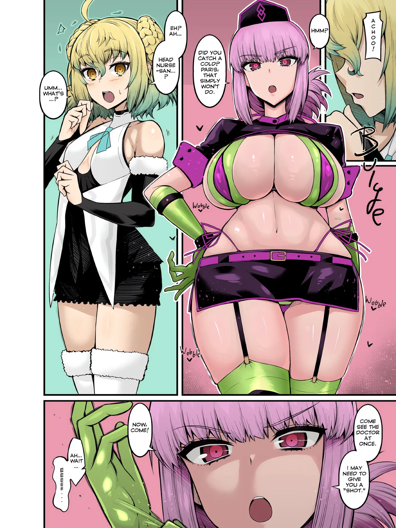 [Ankoman]Fuchou, Paris to Nakayoku Naru(Fate/Grand Order) [English] [hardcase8translates] Page 1
