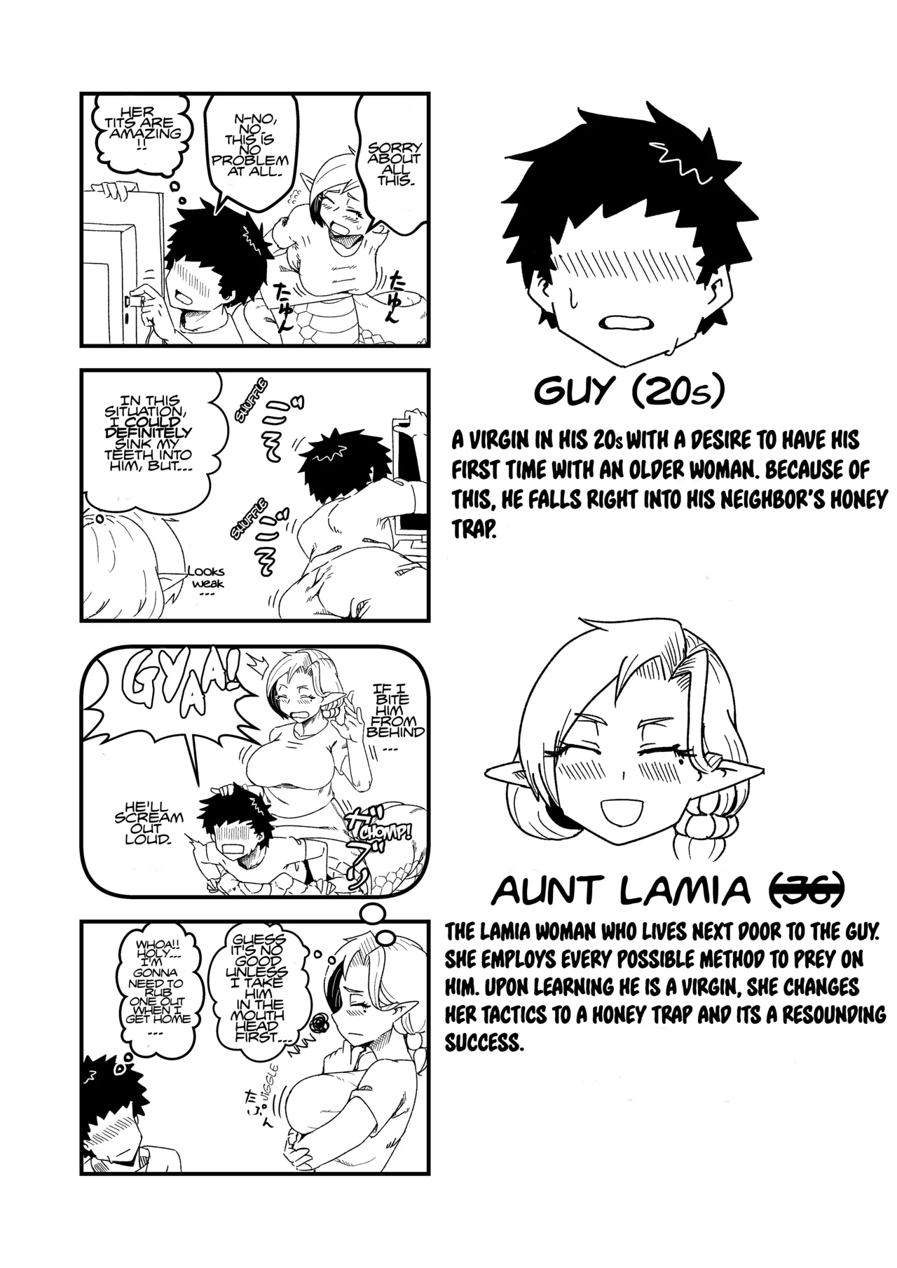[fulloption]Aunt Lamia's Honey Trap Next Door[Absorved] [English] Page 16