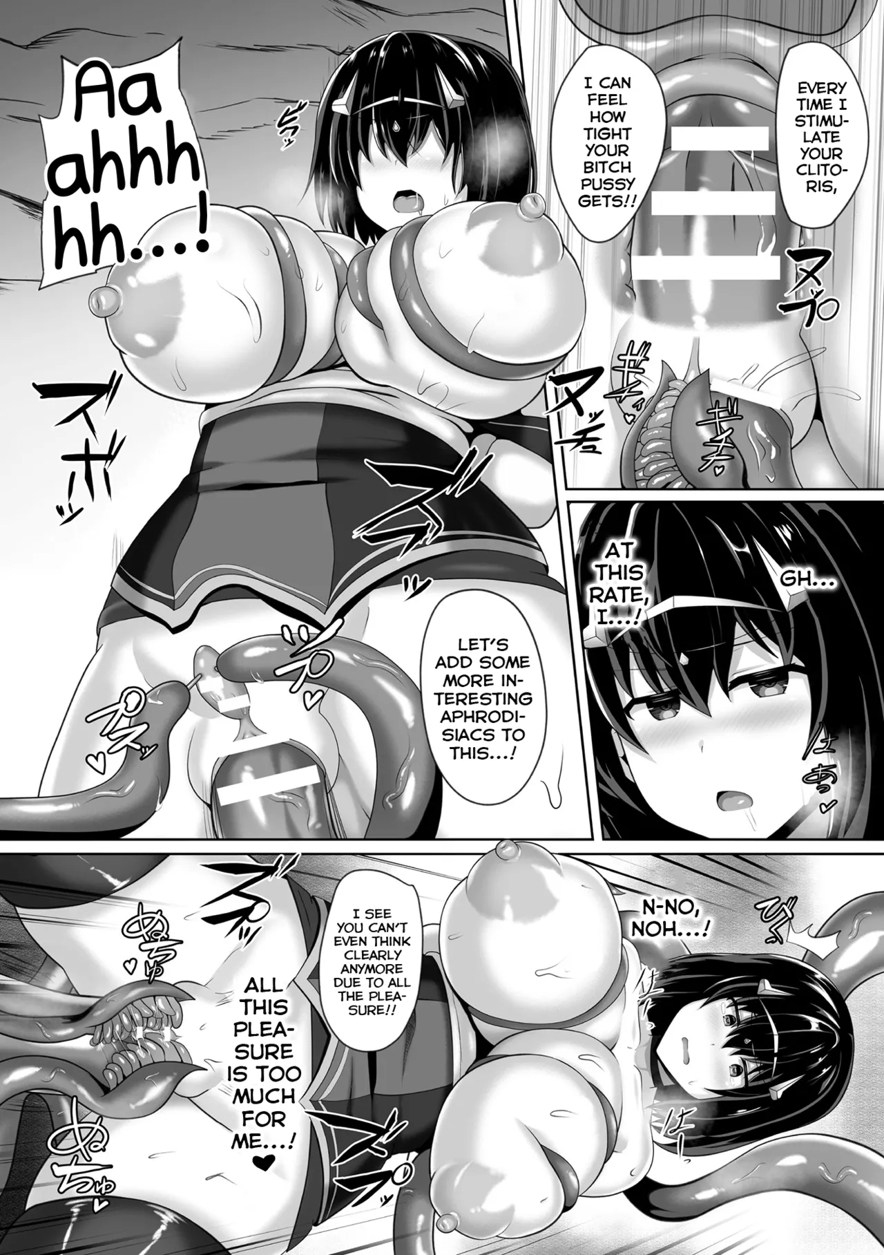[Motsutora]Mamono no Shokuji(2D Comic Magazine Clitoris Kaizou Kiroku Inkaku Choukyou de Kairaku ni Ochiru Shoujo-tachi Vol. 2) [English] [Shiranai Translations] [Digital] Page 15