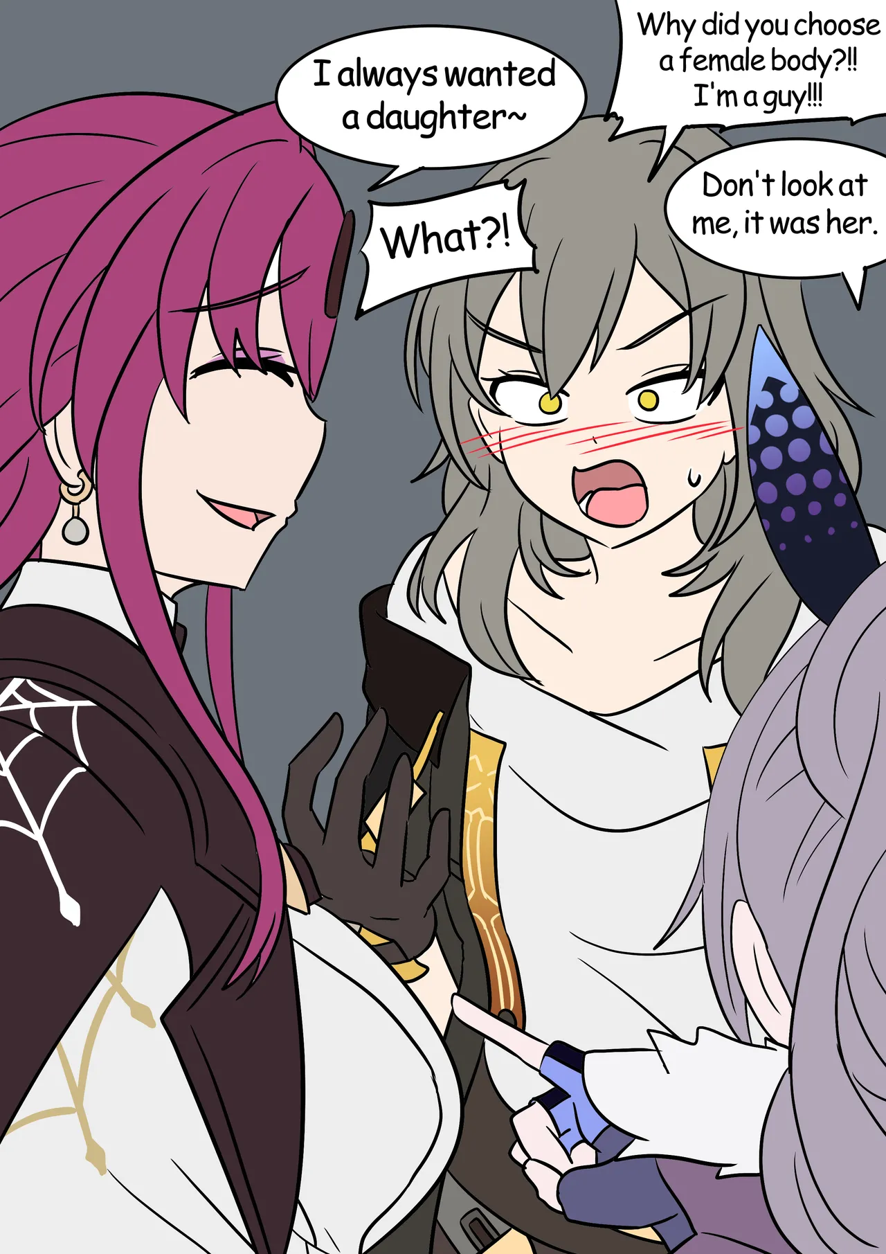 [Vel]HSR TSF: Reborn as girl[English] Page 1