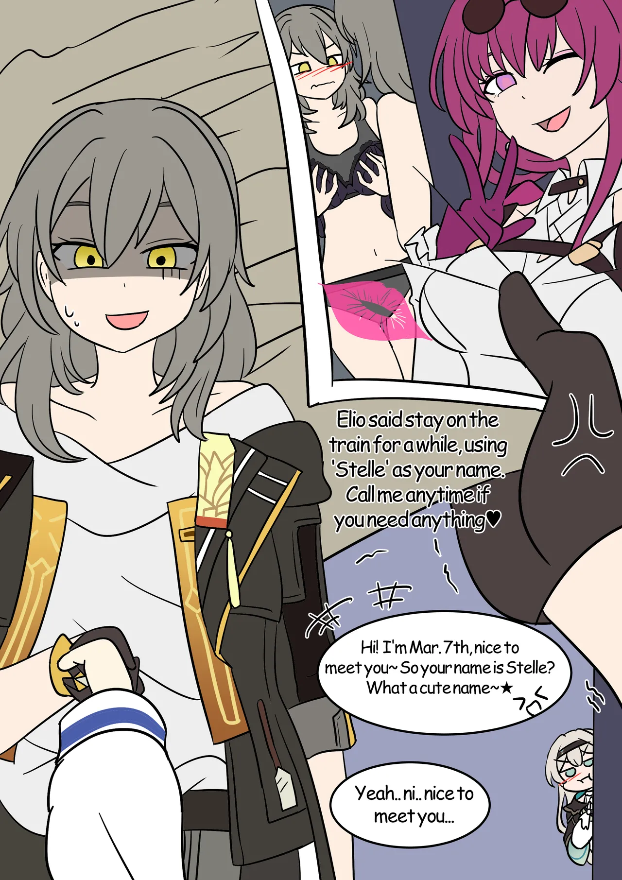 [Vel]HSR TSF: Reborn as girl[English] Page 3