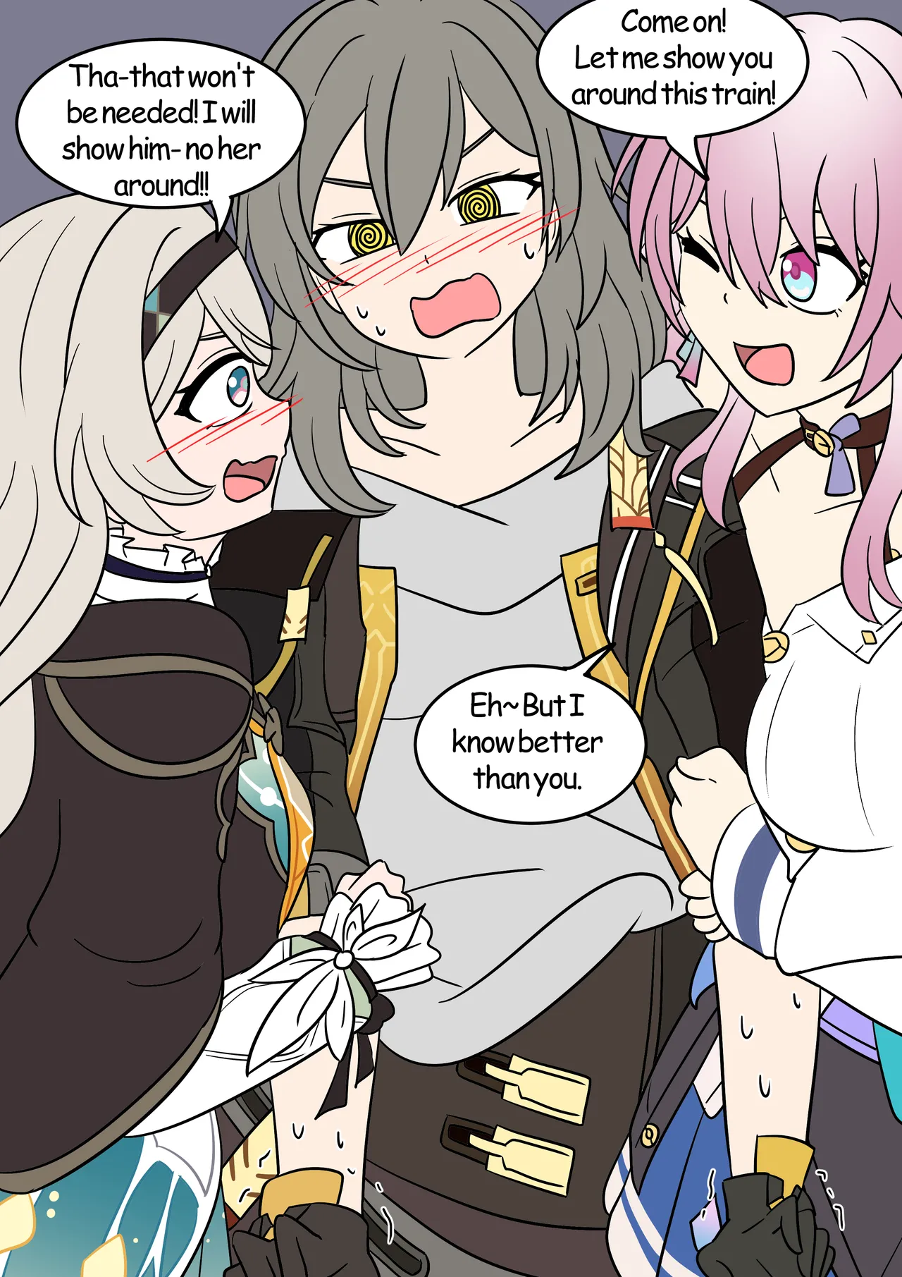 [Vel]HSR TSF: Reborn as girl[English] Page 4