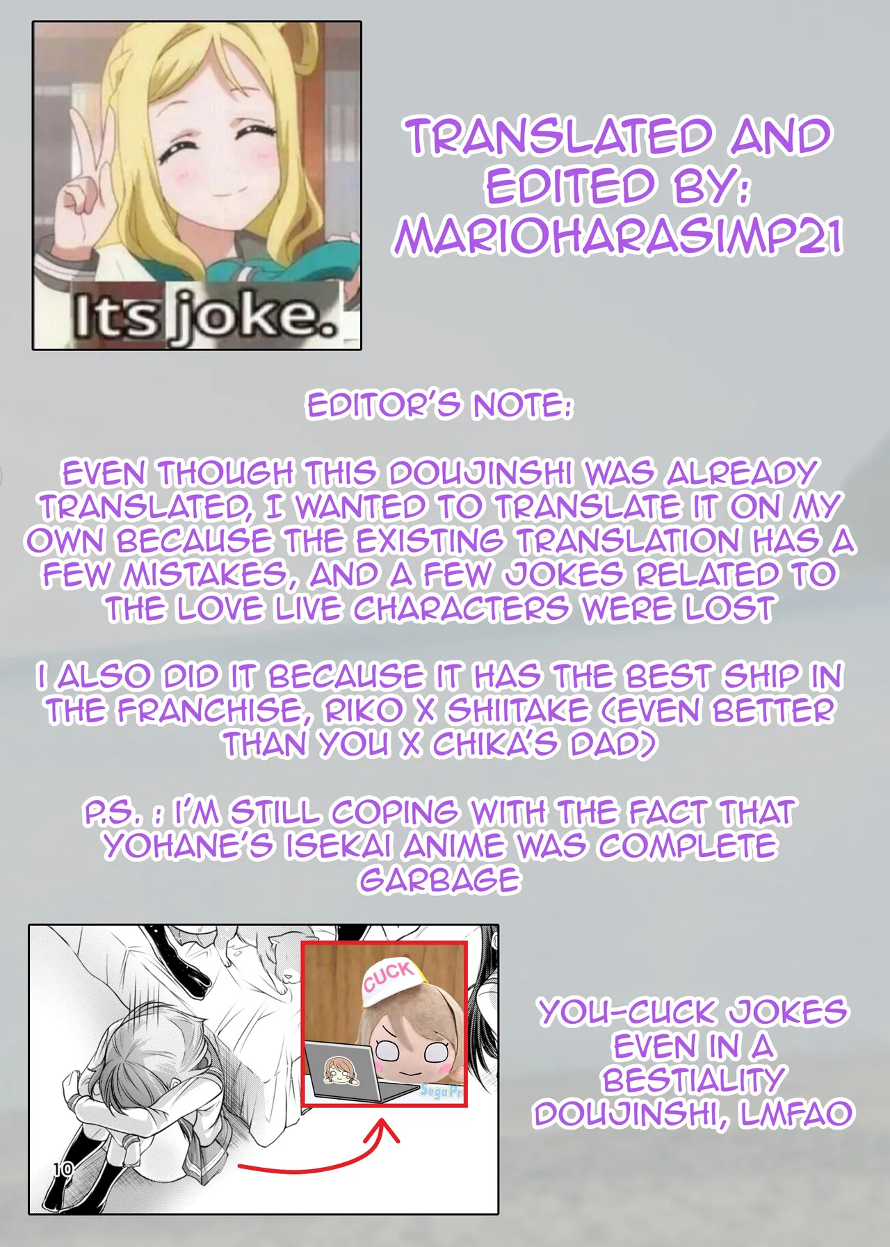 (C91) [Zensoku Rider (Tenzen Miyabi)]Inu Live! Sunshine!!(Love Live! Sunshine!!) [English] [Digital] Page 27