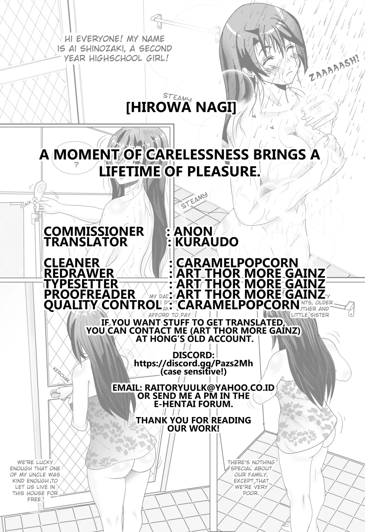 [Hirowa Nagi]Yudan Ichibyou Kaikan Isshou | A Moment of Carelessness Brings a Lifetime of Pleasure(Inyouchuu + Inyouchuu Shoku) [English] [Kuraudo] Page 17