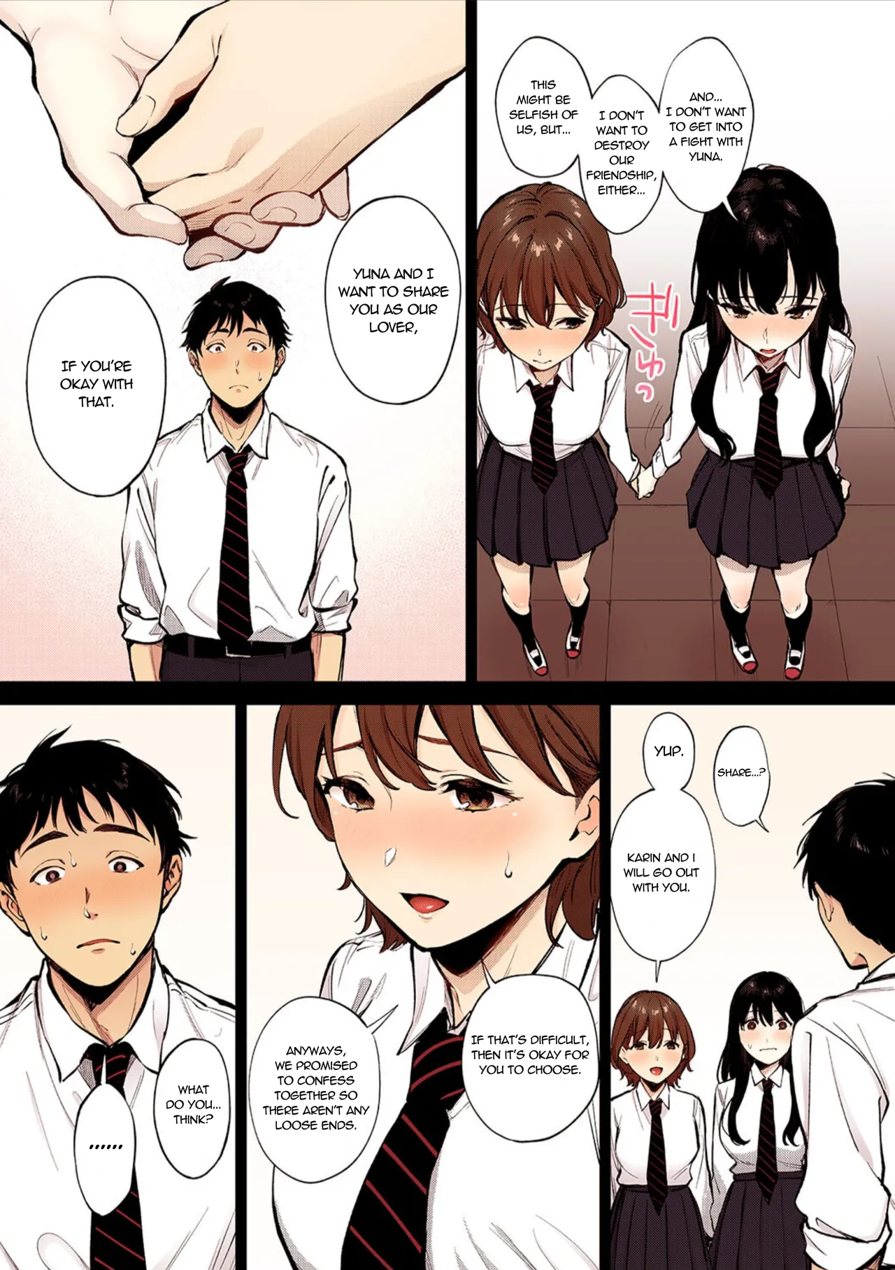 [Miyabe Kiwi]Share Loveru - Chapter 1-2[English] [Nisor] [Colorized] Page 3