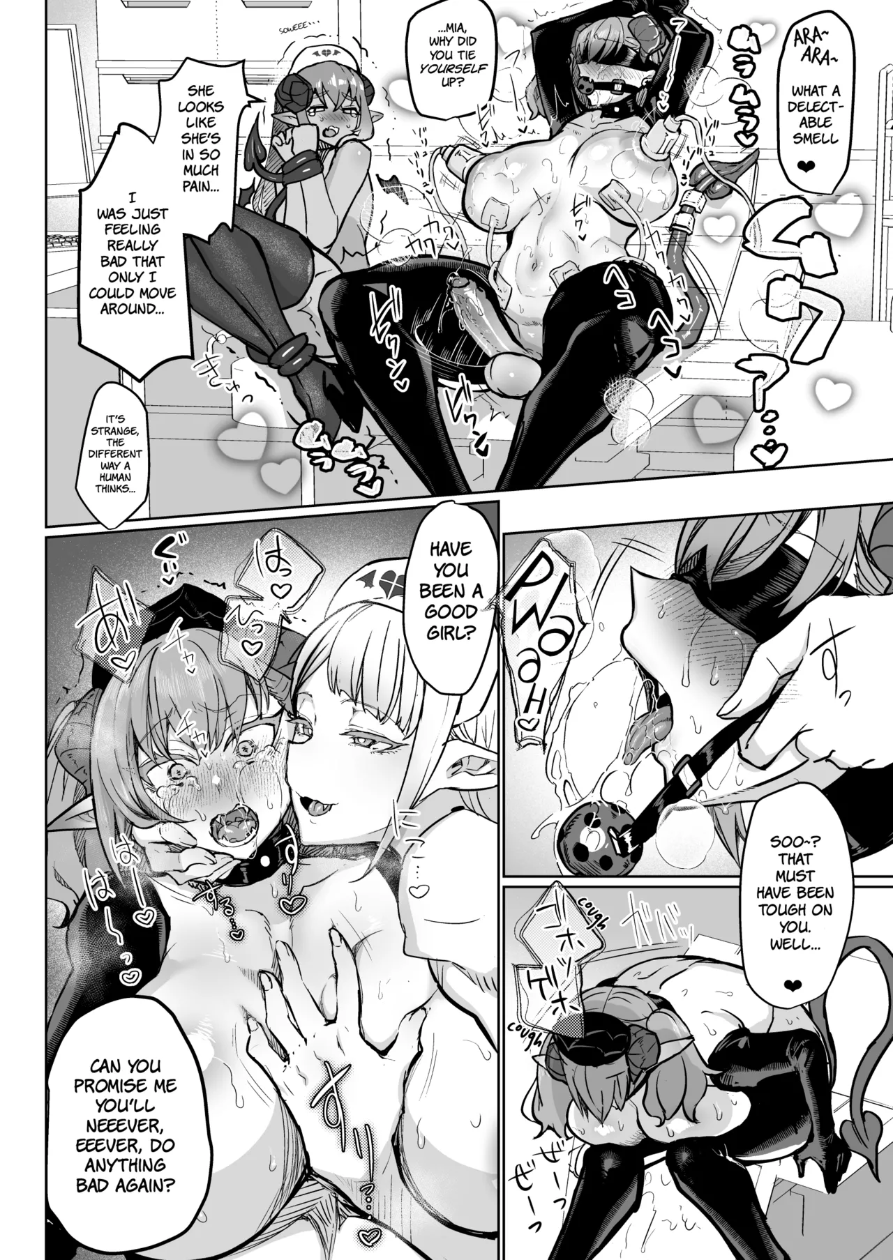 [Aburanabeshiki (puru)]Futanari Chiryou Succubus Clinic Zero ~Succubus Kenshuu Choukyou Hen~[Digital] [English] [Decensored] Page 24