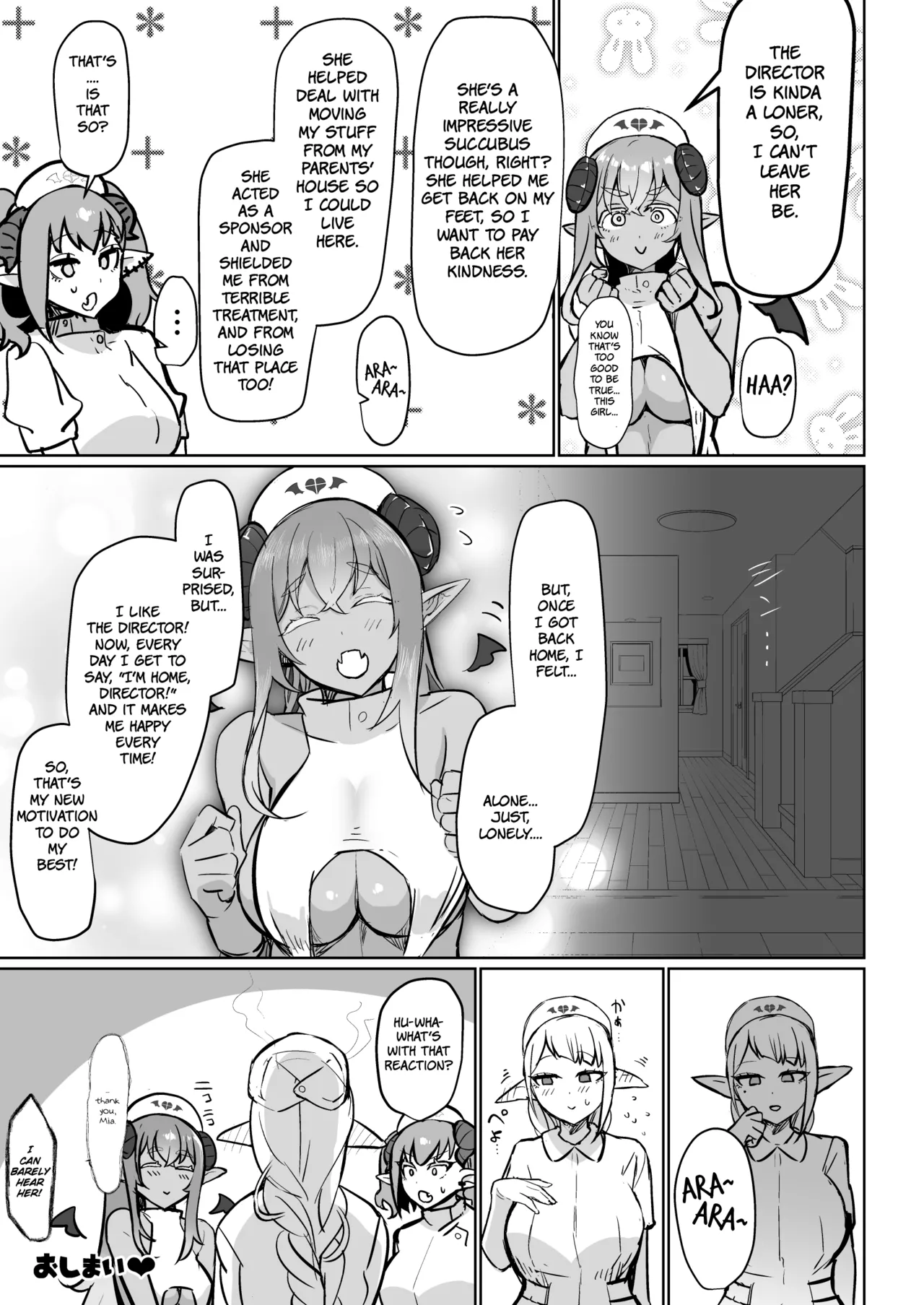 [Aburanabeshiki (puru)]Futanari Chiryou Succubus Clinic Zero ~Succubus Kenshuu Choukyou Hen~[Digital] [English] [Decensored] Page 35
