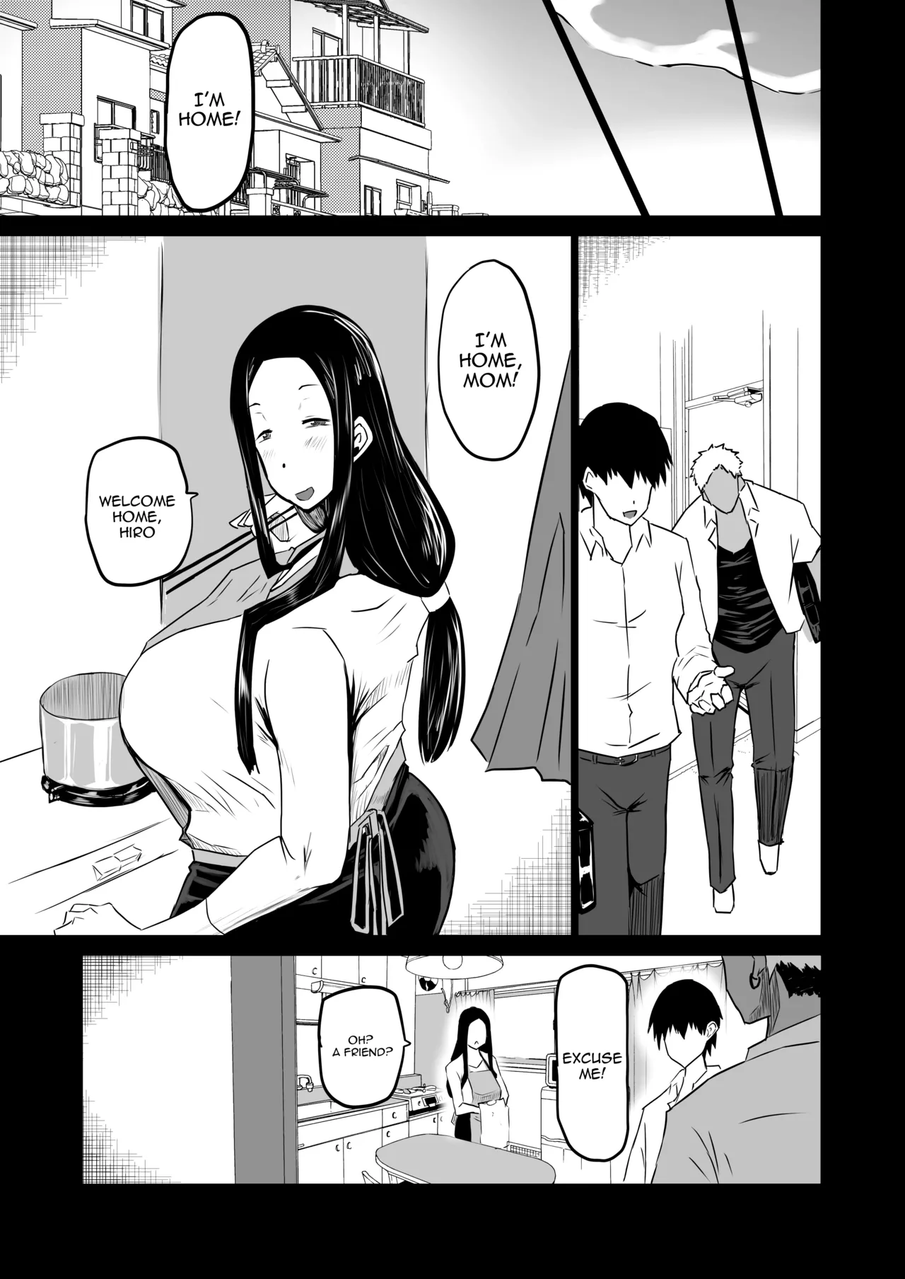 [Chae]My Friend Uses My Mom And Aunt To Get Off / Tomodachi ga Boku no Oba to Mama de Gachinuki[English] {Doujins.com} Page 10