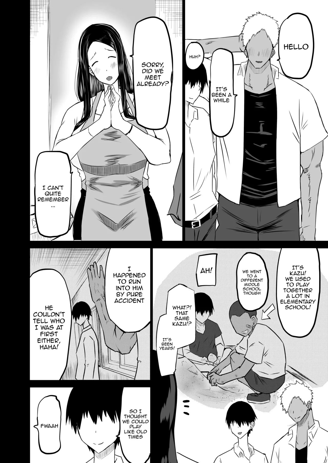 [Chae]My Friend Uses My Mom And Aunt To Get Off / Tomodachi ga Boku no Oba to Mama de Gachinuki[English] {Doujins.com} Page 11