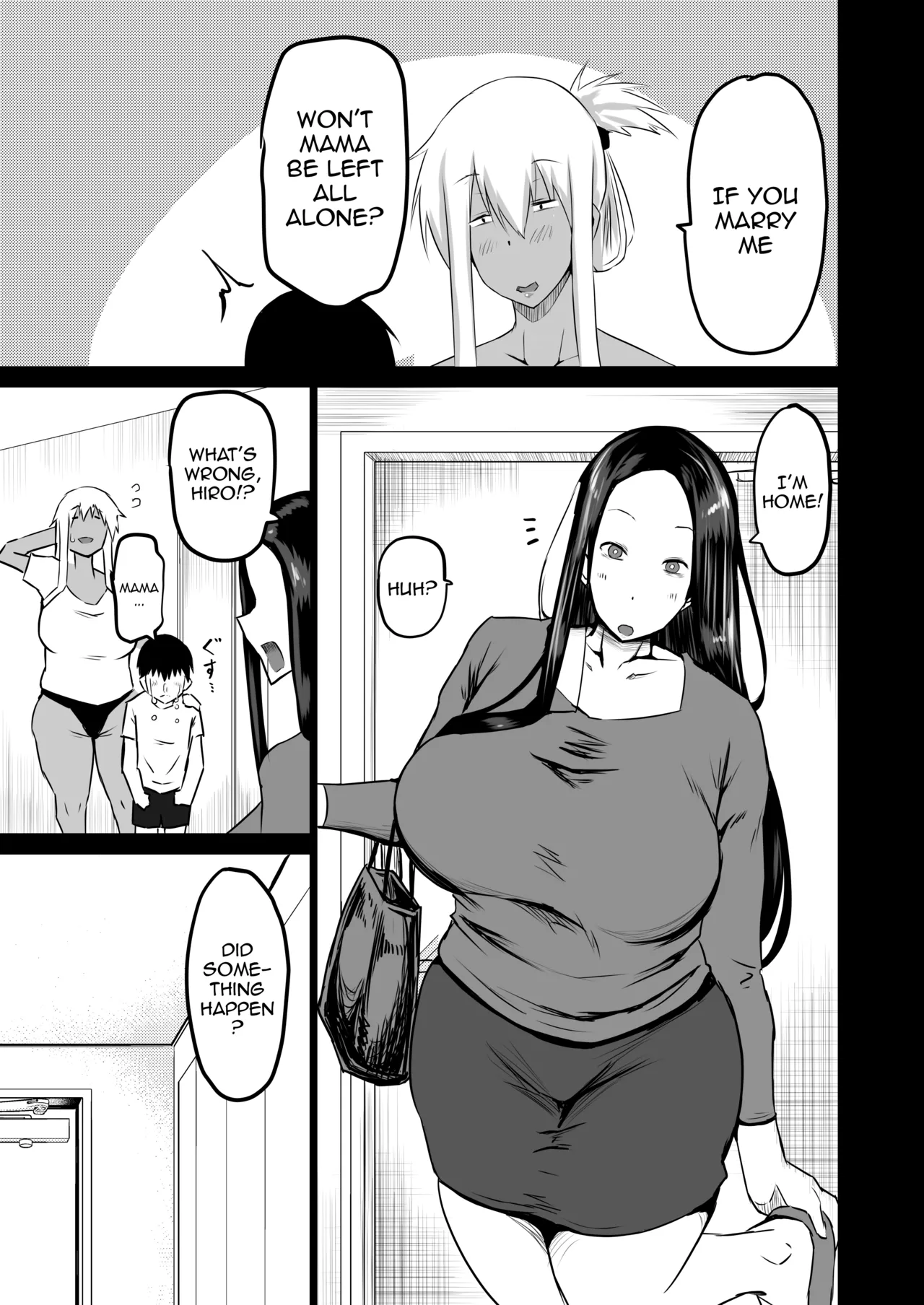 [Chae]My Friend Uses My Mom And Aunt To Get Off / Tomodachi ga Boku no Oba to Mama de Gachinuki[English] {Doujins.com} Page 4