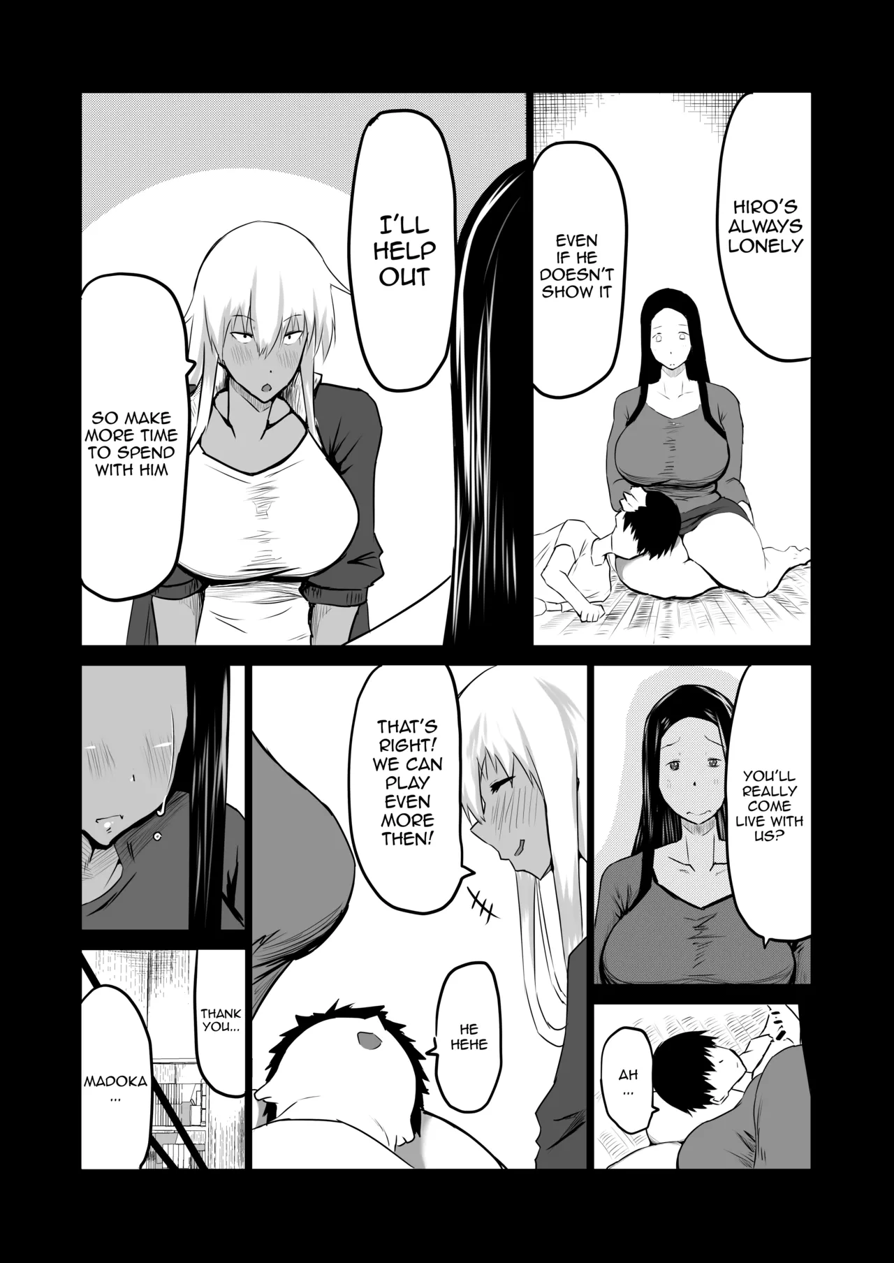 [Chae]My Friend Uses My Mom And Aunt To Get Off / Tomodachi ga Boku no Oba to Mama de Gachinuki[English] {Doujins.com} Page 7