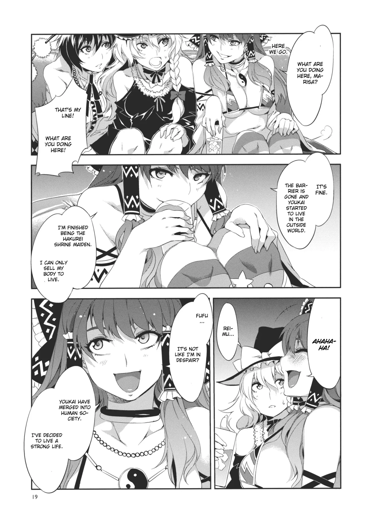 (Reitaisai 8) [Alice no Takarabako (Mizuryu Kei)]Touhou Gensou Houkai -Shattered Phantasma-(Touhou Project) [English] [Decensored] Page 19