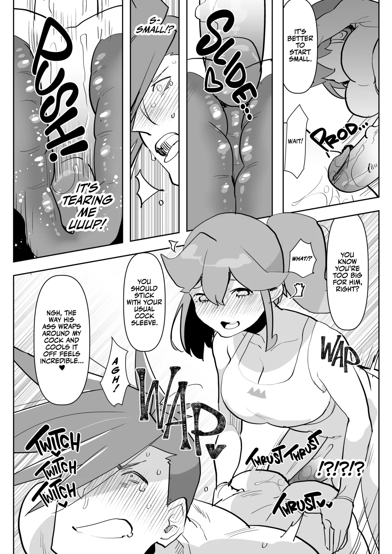 [Aimaitei (Aimaitei Umami)]Futanari x Otoko no Hon | Futa Extinguisher(Promare) [English] {2d-market.com} [Decensored] [Digital] Page 13