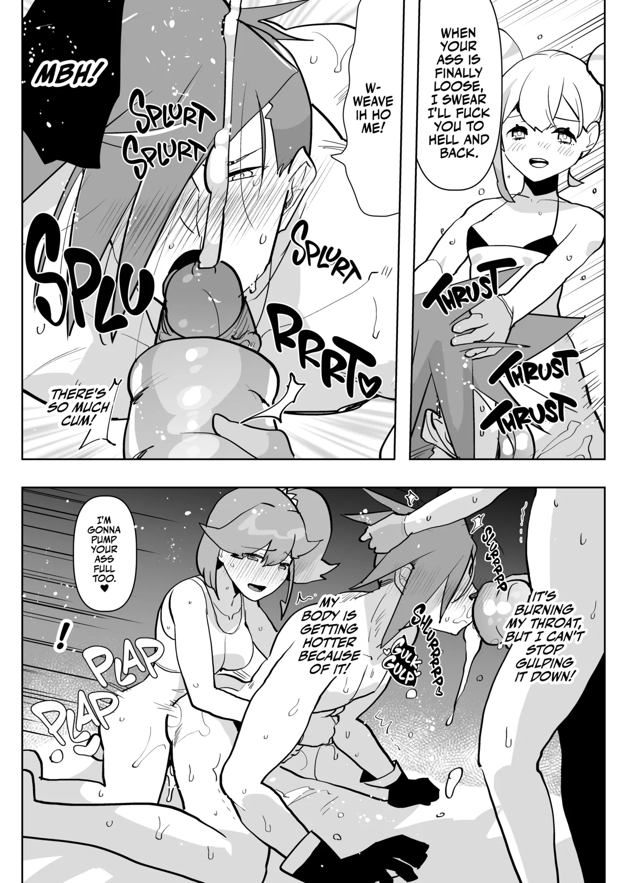 [Aimaitei (Aimaitei Umami)]Futanari x Otoko no Hon | Futa Extinguisher(Promare) [English] {2d-market.com} [Decensored] [Digital] Page 16