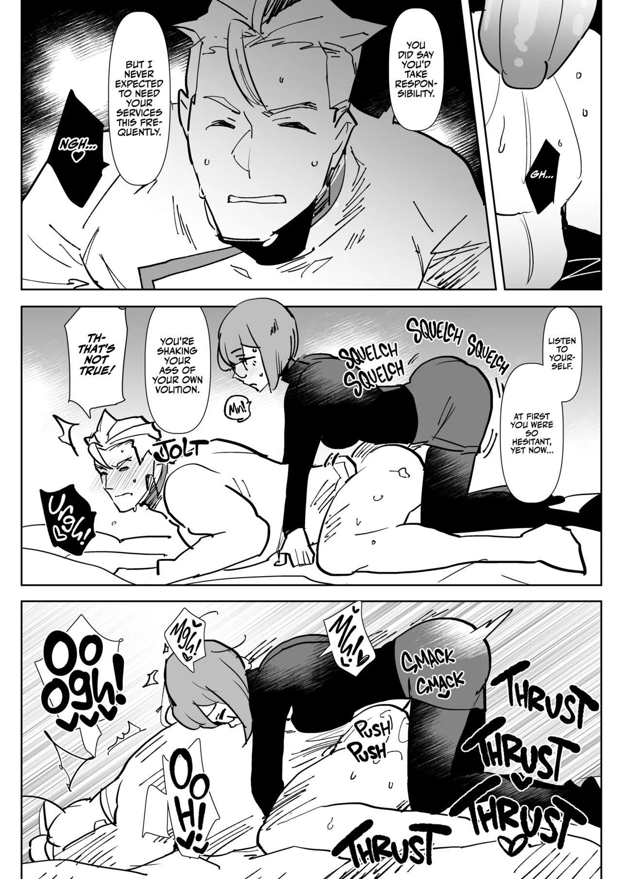 [Aimaitei (Aimaitei Umami)]Futanari x Otoko no Hon | Futa Extinguisher(Promare) [English] {2d-market.com} [Decensored] [Digital] Page 20