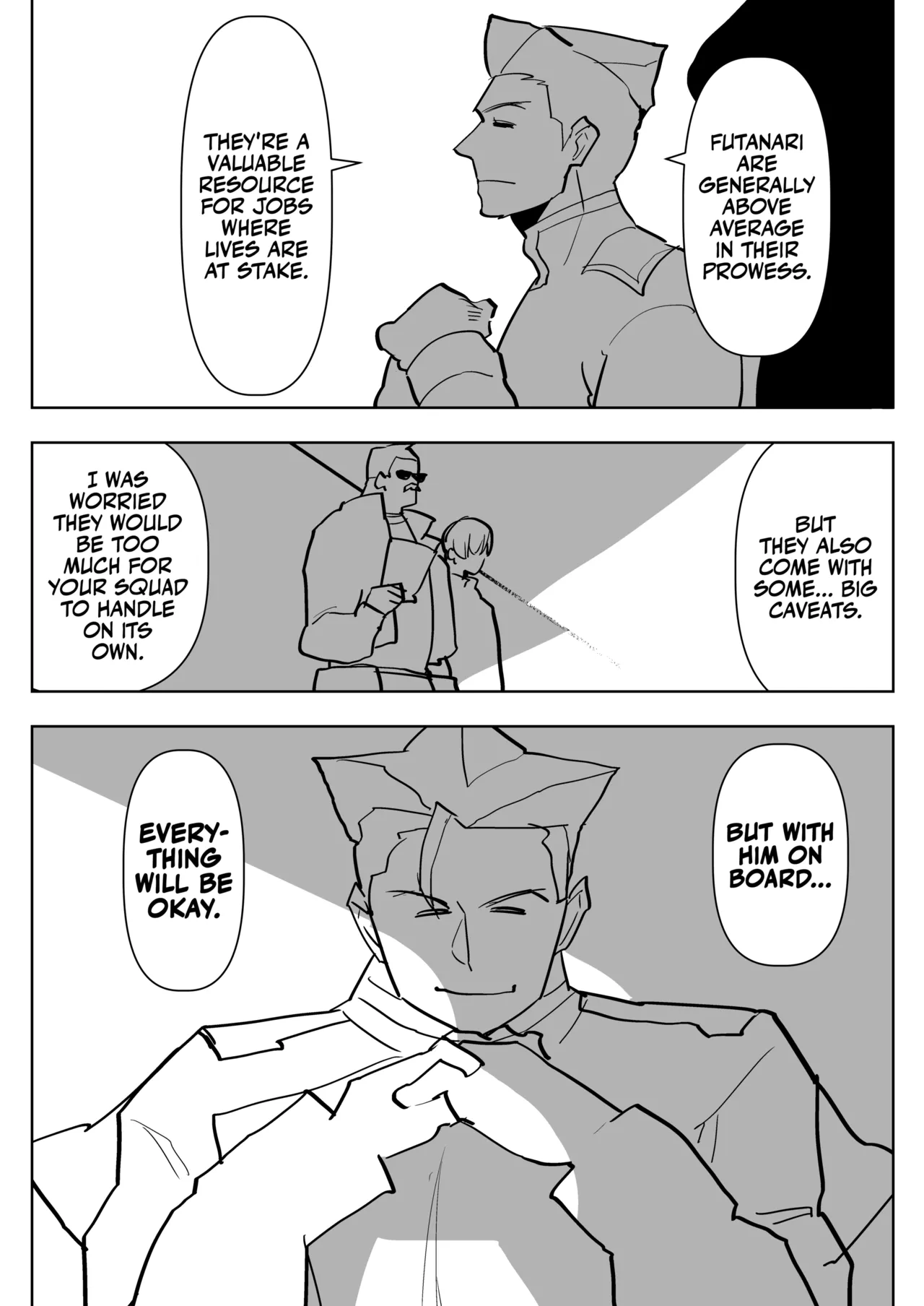 [Aimaitei (Aimaitei Umami)]Futanari x Otoko no Hon | Futa Extinguisher(Promare) [English] {2d-market.com} [Decensored] [Digital] Page 3