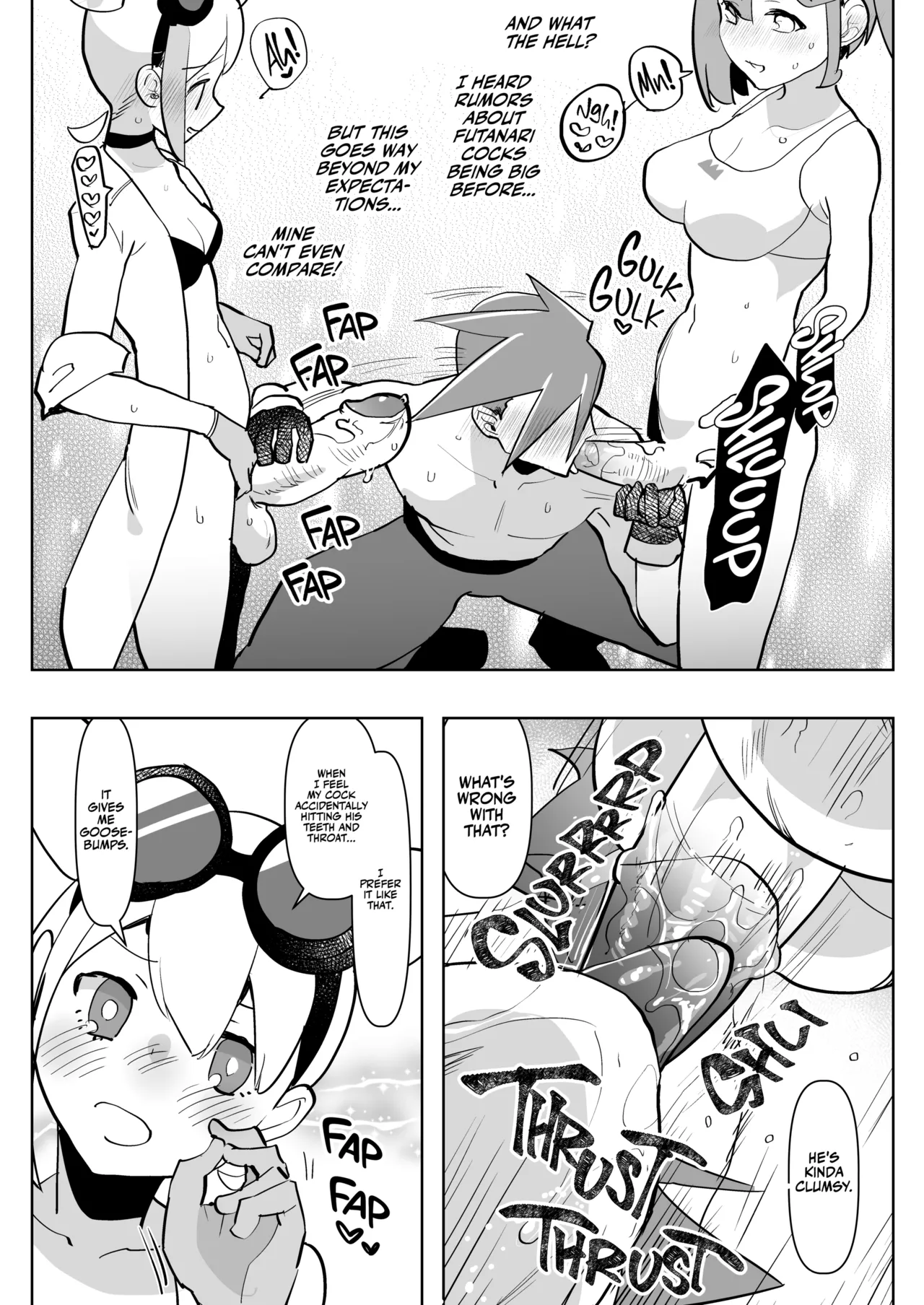 [Aimaitei (Aimaitei Umami)]Futanari x Otoko no Hon | Futa Extinguisher(Promare) [English] {2d-market.com} [Decensored] [Digital] Page 7
