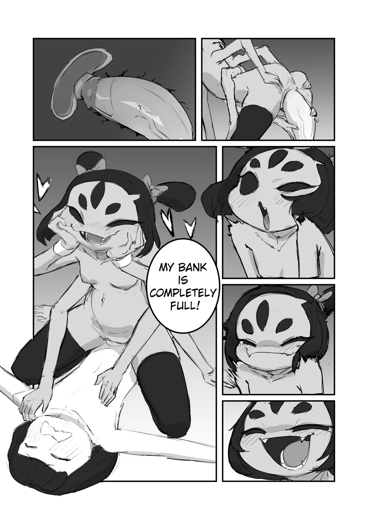 Caught in Her Web[SekitanButa] Page 8
