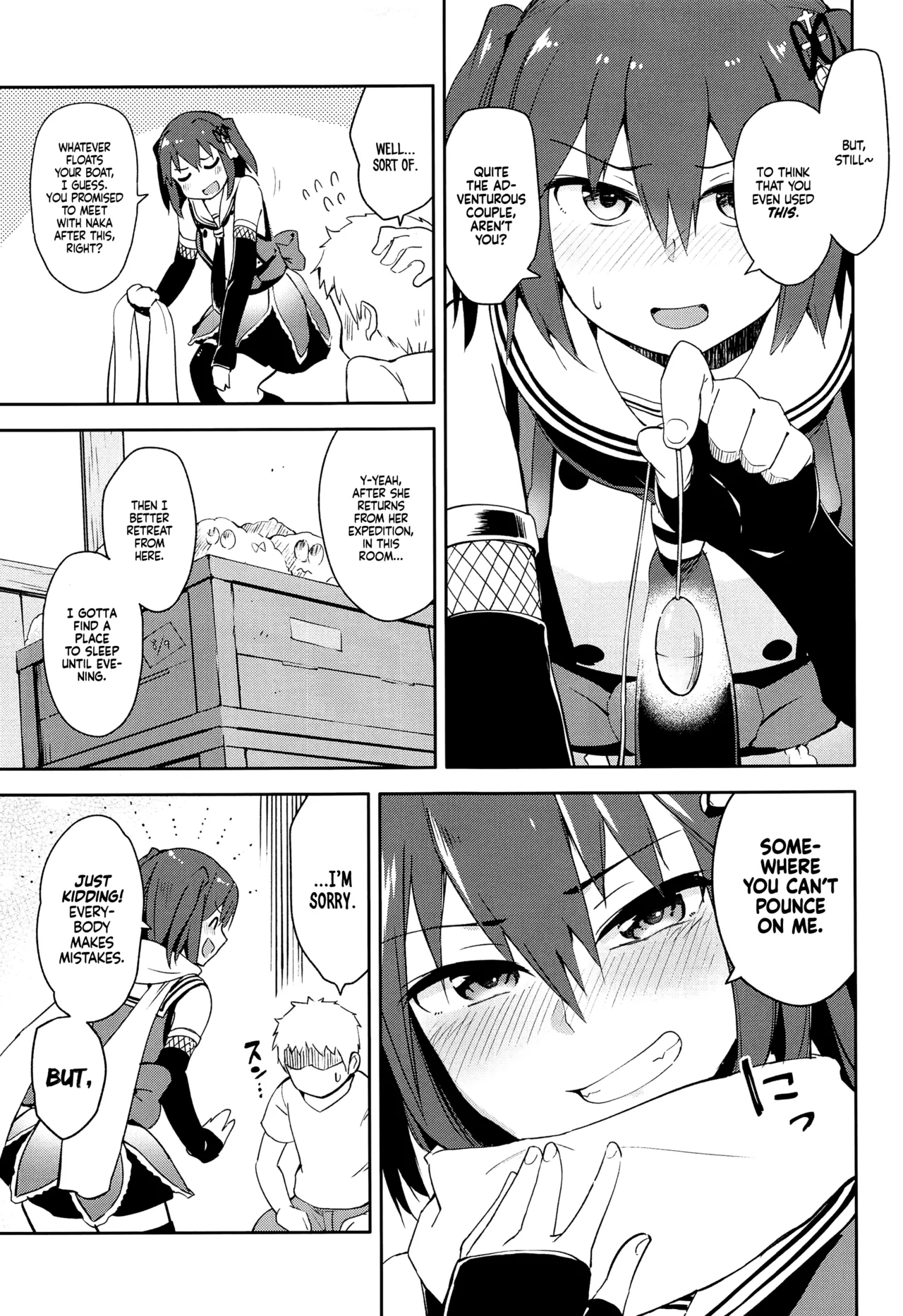 (C96) [Hashikure Koubou (Kou1)]Gekkakou(Kantai Collection -KanColle-) [English] [Ne-Kai Agenda] Page 11