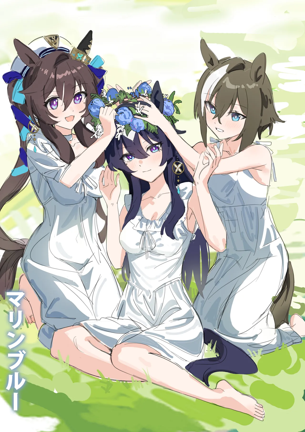 [Awei]Marine Blue[Part 1] (Uma Musume Pretty Derby) [English] [Decensored] Page 1