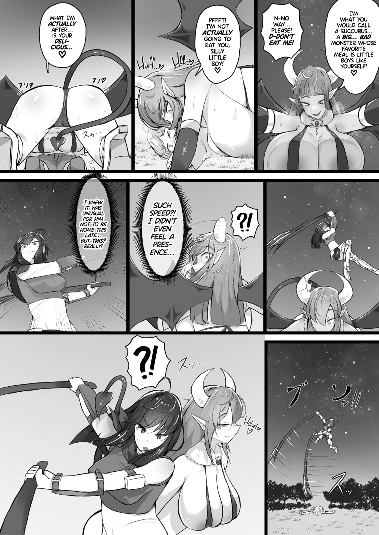 [Katsushika]Akuochi Gal Succubus ni Kaerareta ni Gyaku Rape Sareru Hanashi | My Mom Was Turned Into an Evil Gyaru Succubus?! Reverse Raped by My Own Mother![English] [head empty] Page 12