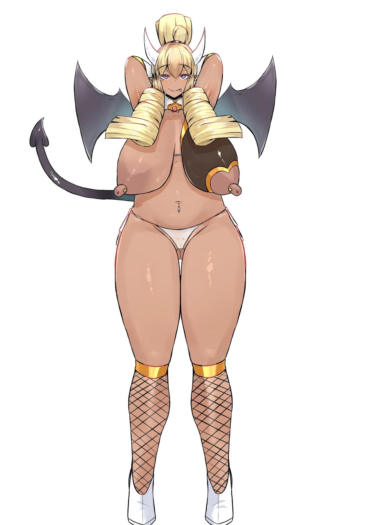 [Katsushika]Akuochi Gal Succubus ni Kaerareta ni Gyaku Rape Sareru Hanashi | My Mom Was Turned Into an Evil Gyaru Succubus?! Reverse Raped by My Own Mother![English] [head empty] Page 50