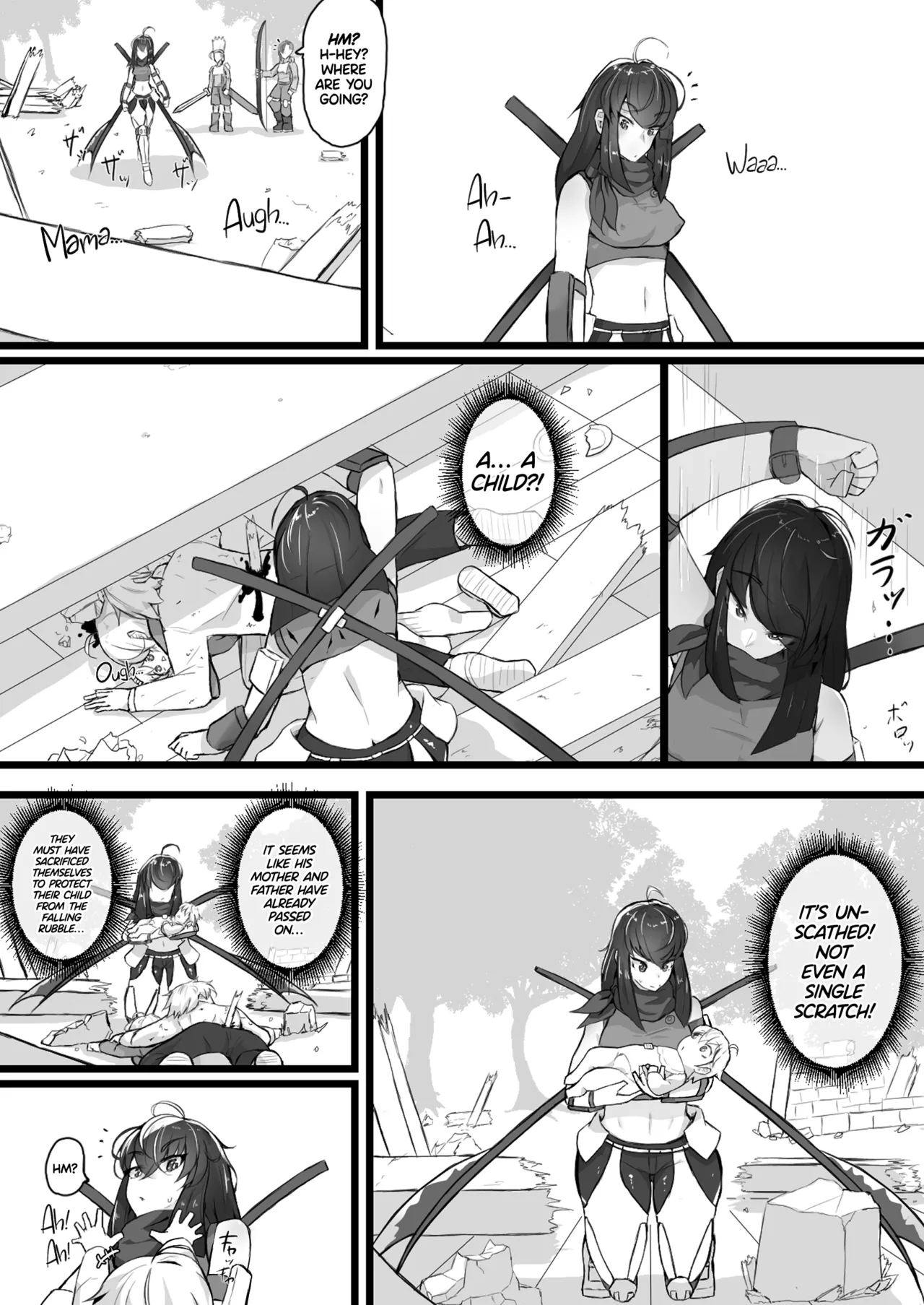 [Katsushika]Akuochi Gal Succubus ni Kaerareta ni Gyaku Rape Sareru Hanashi | My Mom Was Turned Into an Evil Gyaru Succubus?! Reverse Raped by My Own Mother![English] [head empty] Page 6