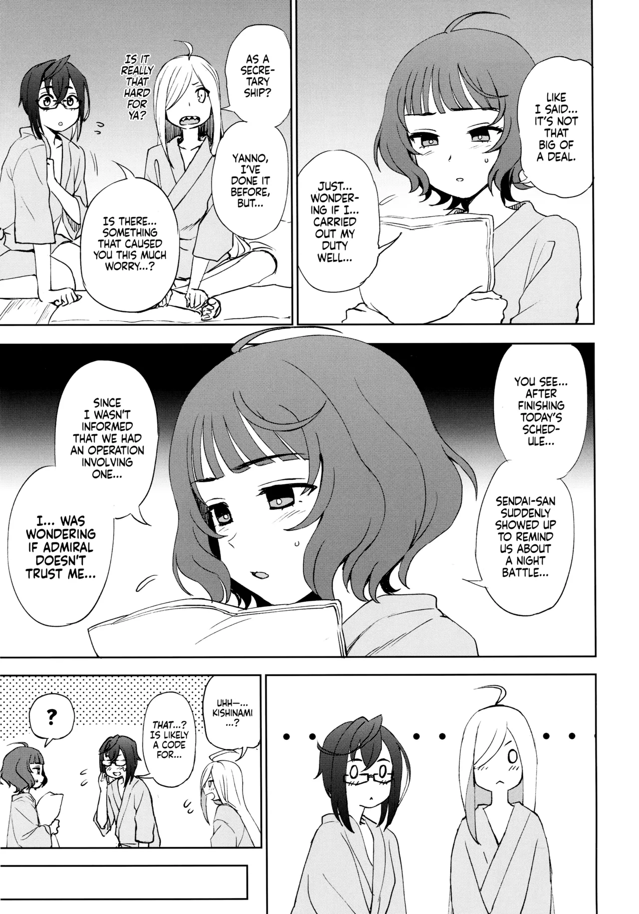 (C95) [Kuma no Tooru Michi (Kumada)]PRIVATE AFFAIR(Kantai Collection -KanColle-) [English] [Ne-Kai Agenda] [V2] Page 4