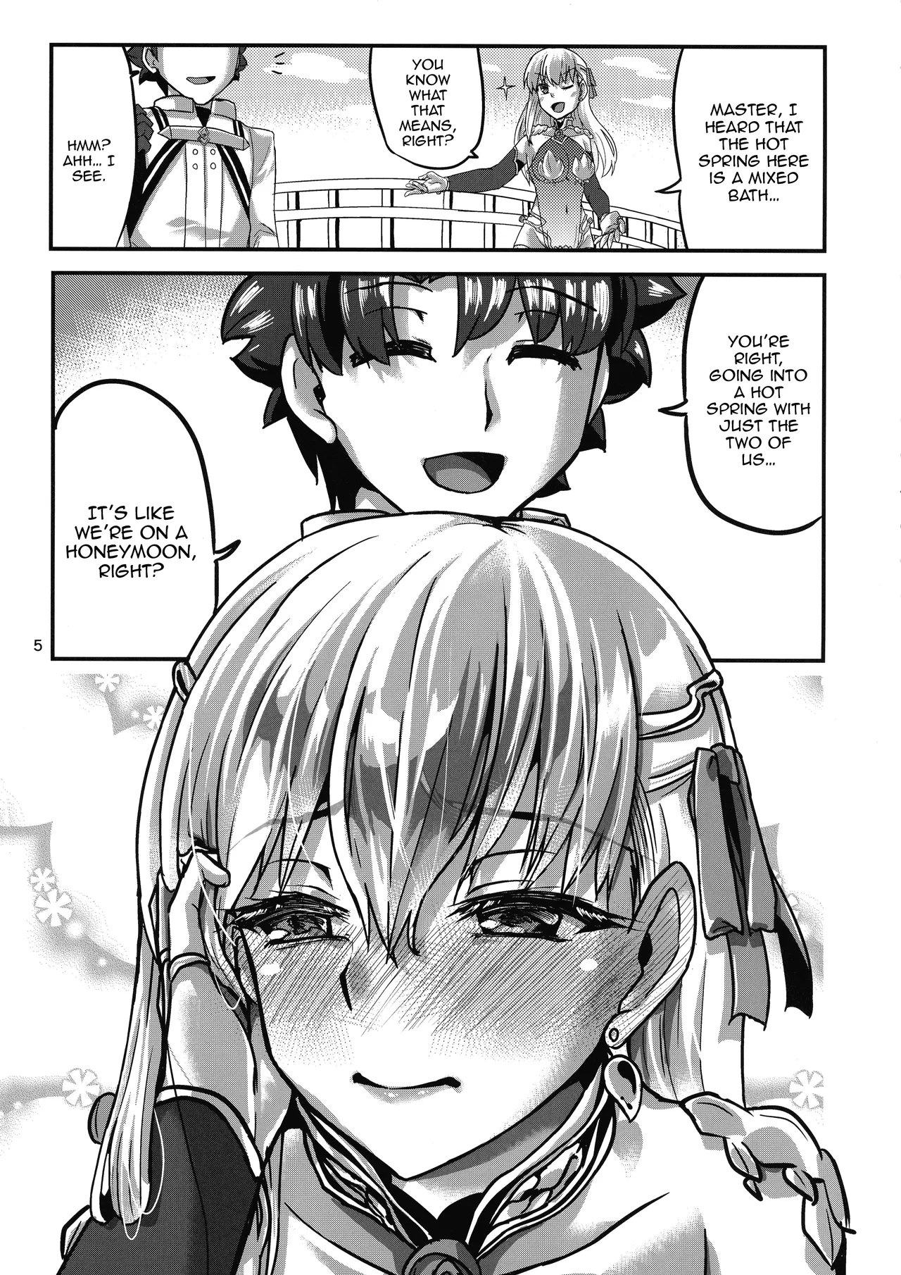 (C105) [Brand New Way (BT)]Yukemuri Kama-chan | In The Steam with Kama-chan(Fate/Grand Order) [English] {Doujins.com} Page 5