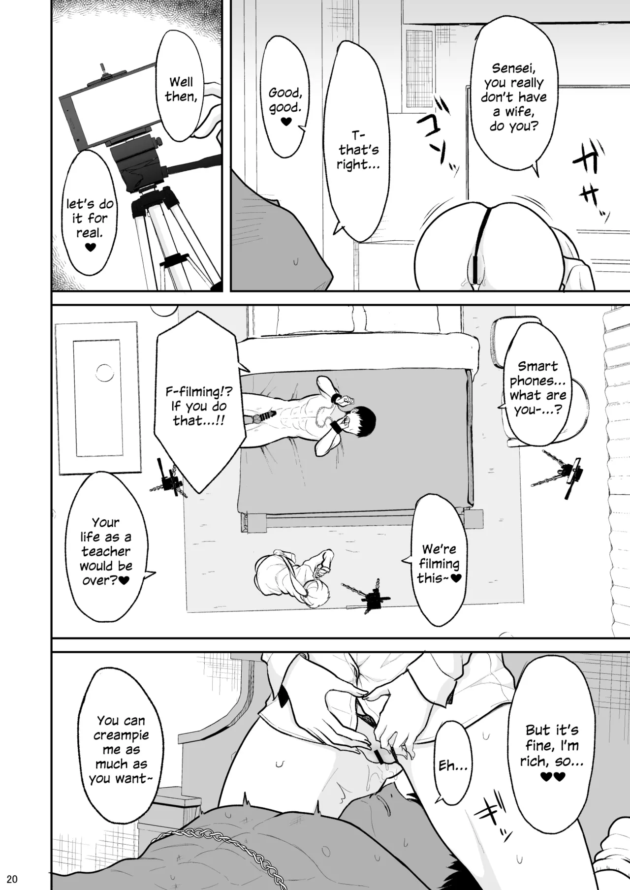 [Nekonokone (Takeyuu)]Jikka ga Futoi Gal ga Boku no Risei o Hakai shite Nakadashi Saseru made[English] [SDTLs] [Digital] Page 19