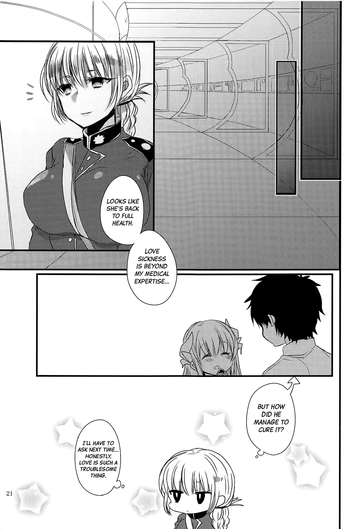 (C92) [Mamedaifukuya (Mameko)]Koiwazurai | Lovesickness(Fate/Grand Order) [English] [Black Grimoires] Page 20