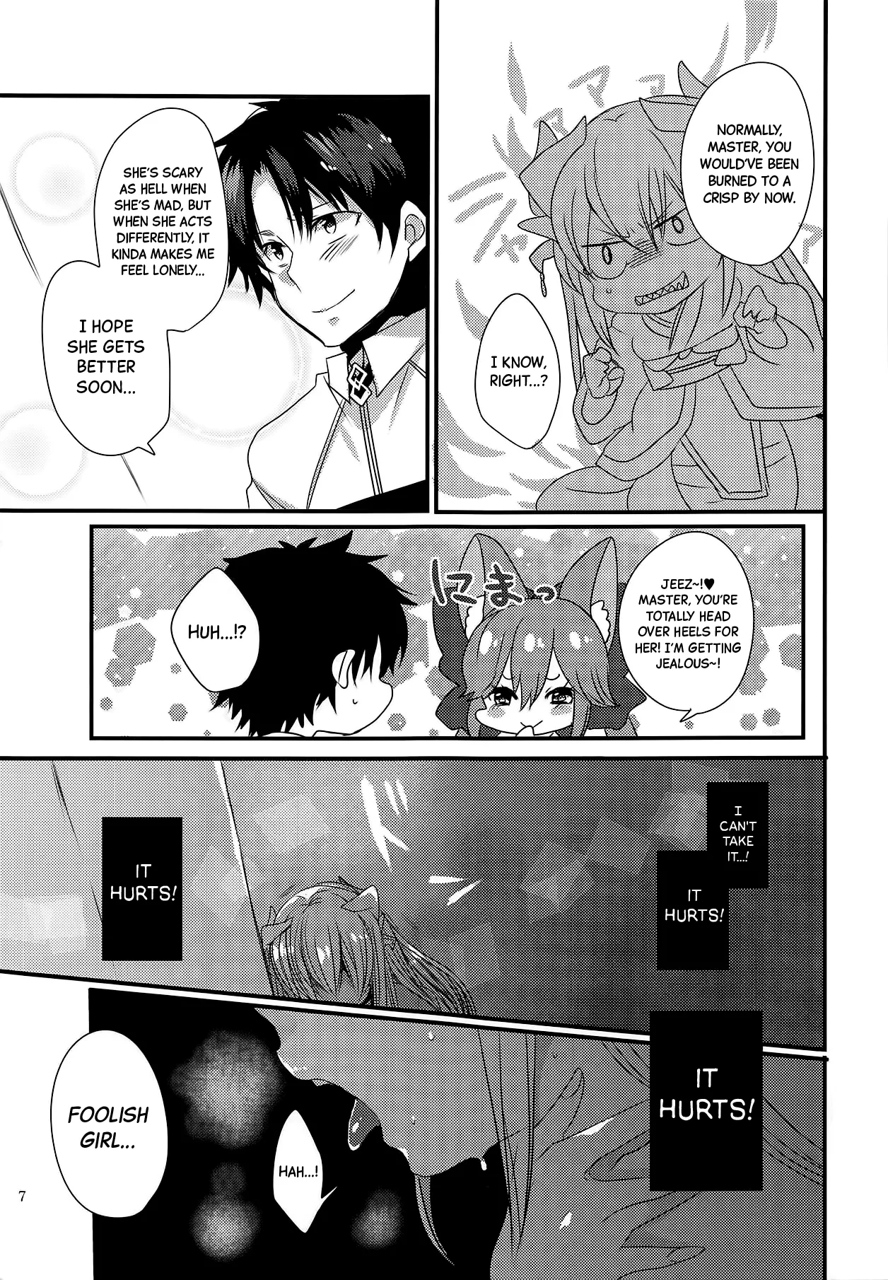 (C92) [Mamedaifukuya (Mameko)]Koiwazurai | Lovesickness(Fate/Grand Order) [English] [Black Grimoires] Page 6