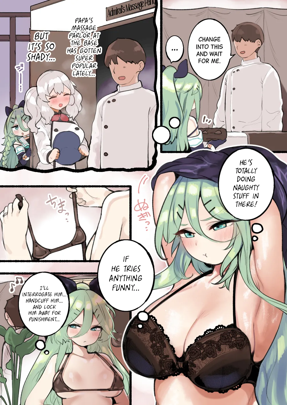 [Toto-taste (Suzuki Toto)]Yamakaze-chan ni Torotoro Massage | A Gooey Massage for Yamakaze-chan(Kantai Collection -KanColle-) [English] [Black Grimoires] Page 2