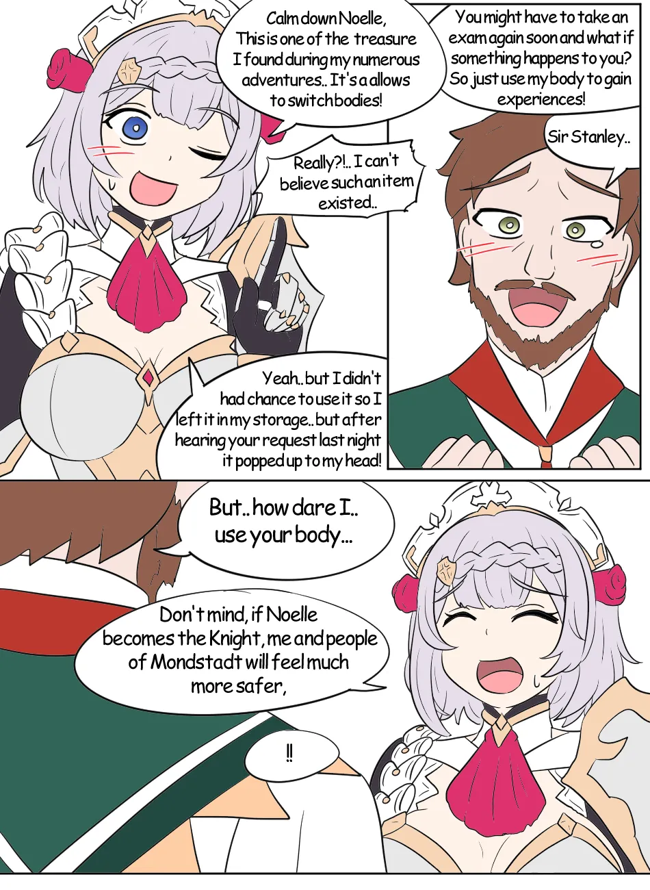 [Vel]Genshin TSF: Swap-toss(Genshin Impact) [English] Page 11