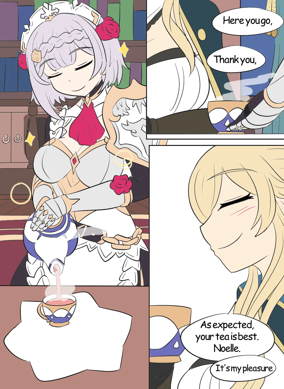 [Vel]Genshin TSF: Swap-toss(Genshin Impact) [English] Page 14