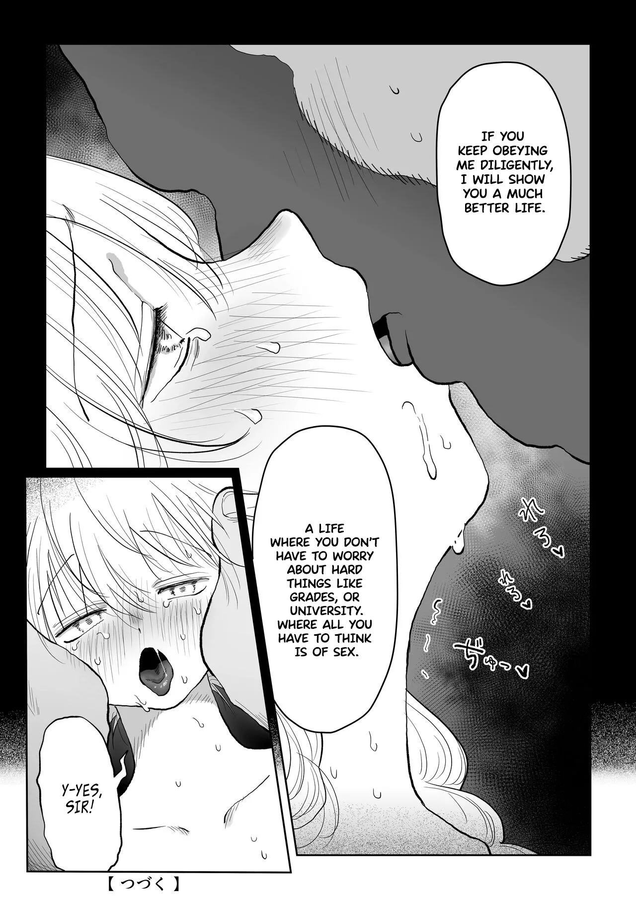 [Original Rewrite] [Nanahara Mitsuru]Ojisan ga Muchikko ni Ecchi na Koto o Oshieru Hanashi Joukan An Old Man Teaching An Ignorant Girl All About Sex - First Part[English] [Forbidden Eden] Page 41