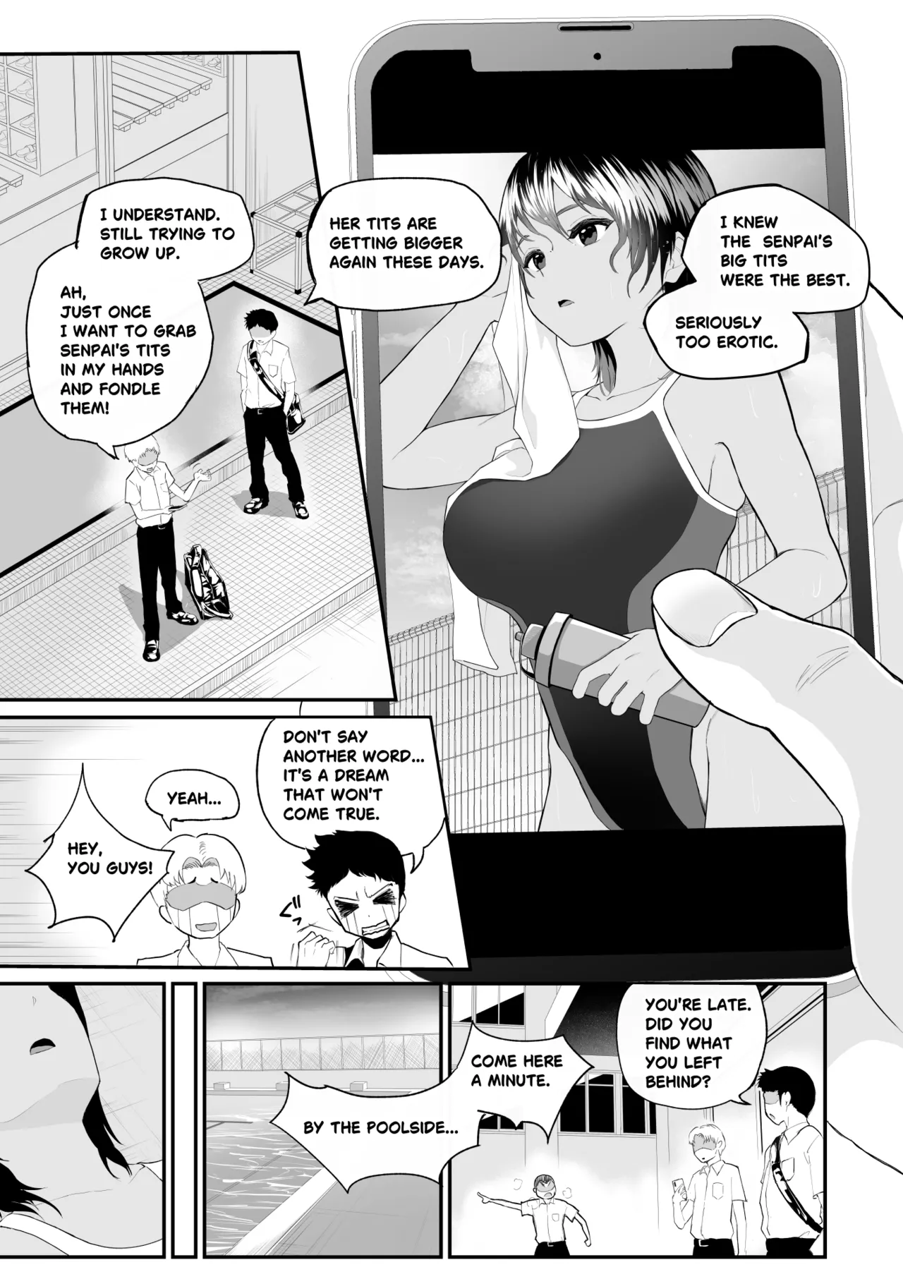 [十色がをん]起きない子【水泳部】 / OKINAIKO[swimmer] [日本語、英語] Page 20