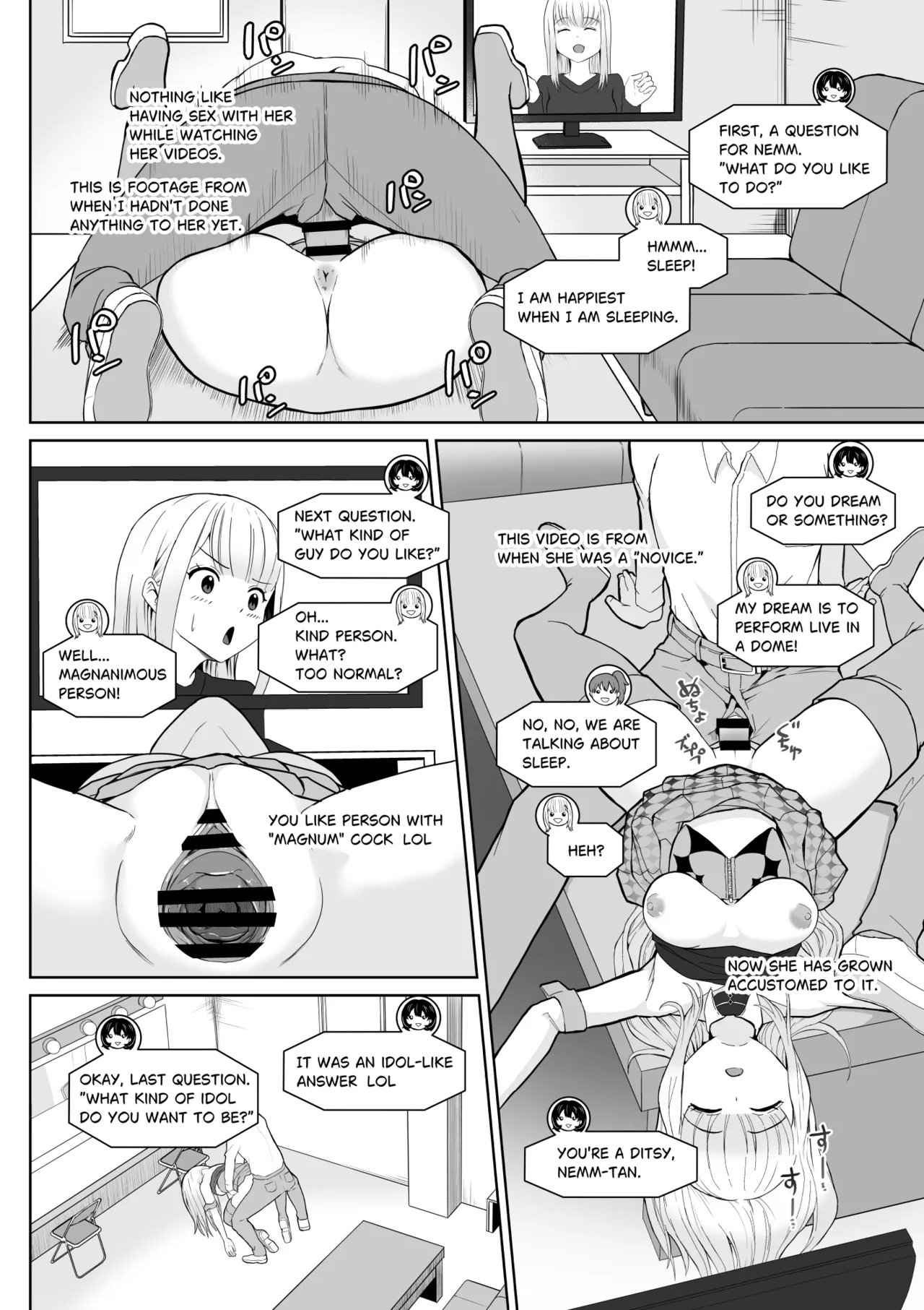 [十色がをん]起きない子【アイドル】/ OKINAIKO[idol] [日本語、英語] Page 25