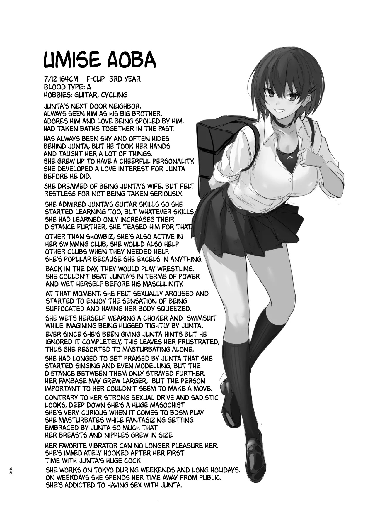 [Ulrich Laoshi (Ulrich)]Umise Aoba wa Kimi dake no Mono ni Naritai♡ | Umise Aoba Wants to Be Yours♡[English] [Atang] [Digital] Page 47