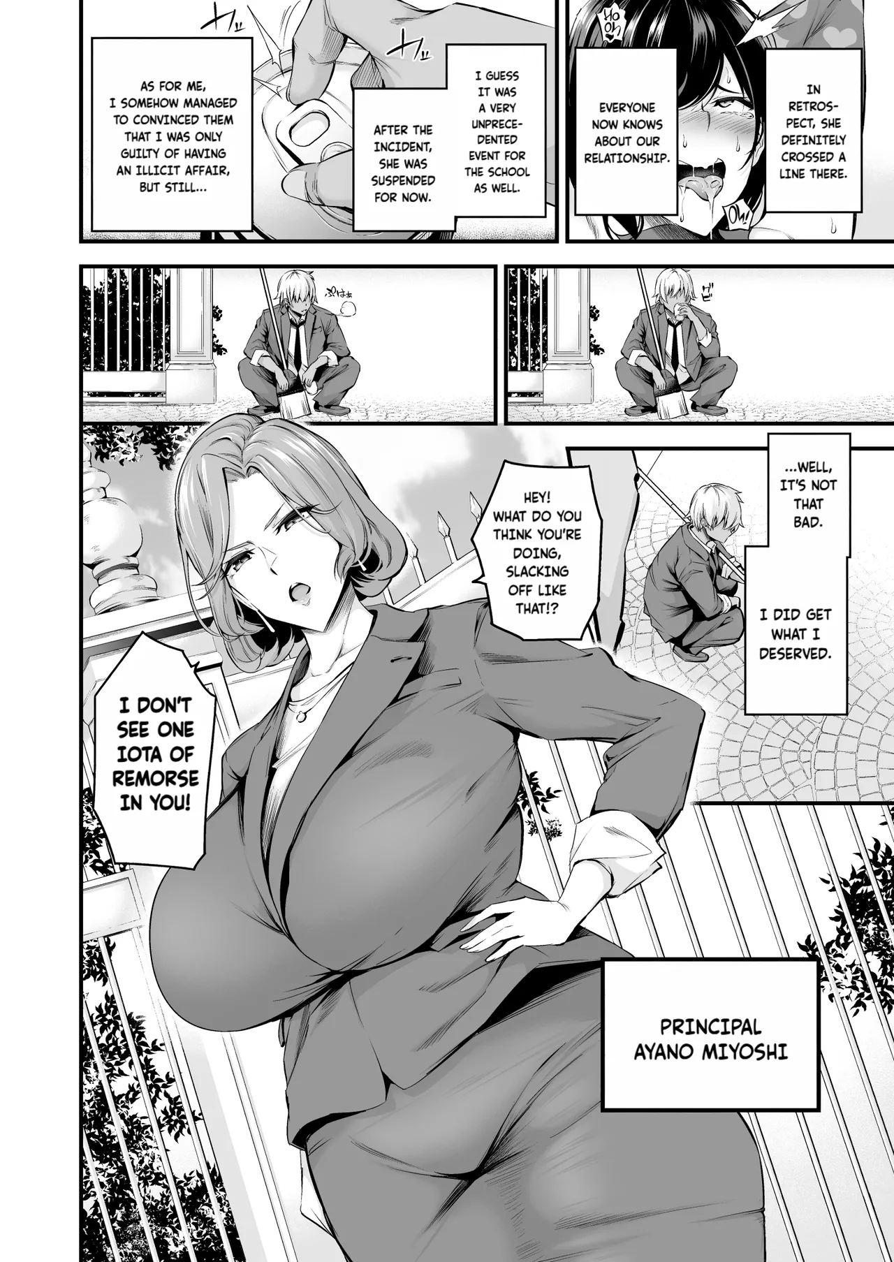 [Nasi-pasuya (Nasipasuta)]Shiramine Gakuen no Mesubuta Rijichou Zenpen | The sow principal of Shiramine Academy PROLOGUE[English] [Digital] [Fallen Games] Page 3