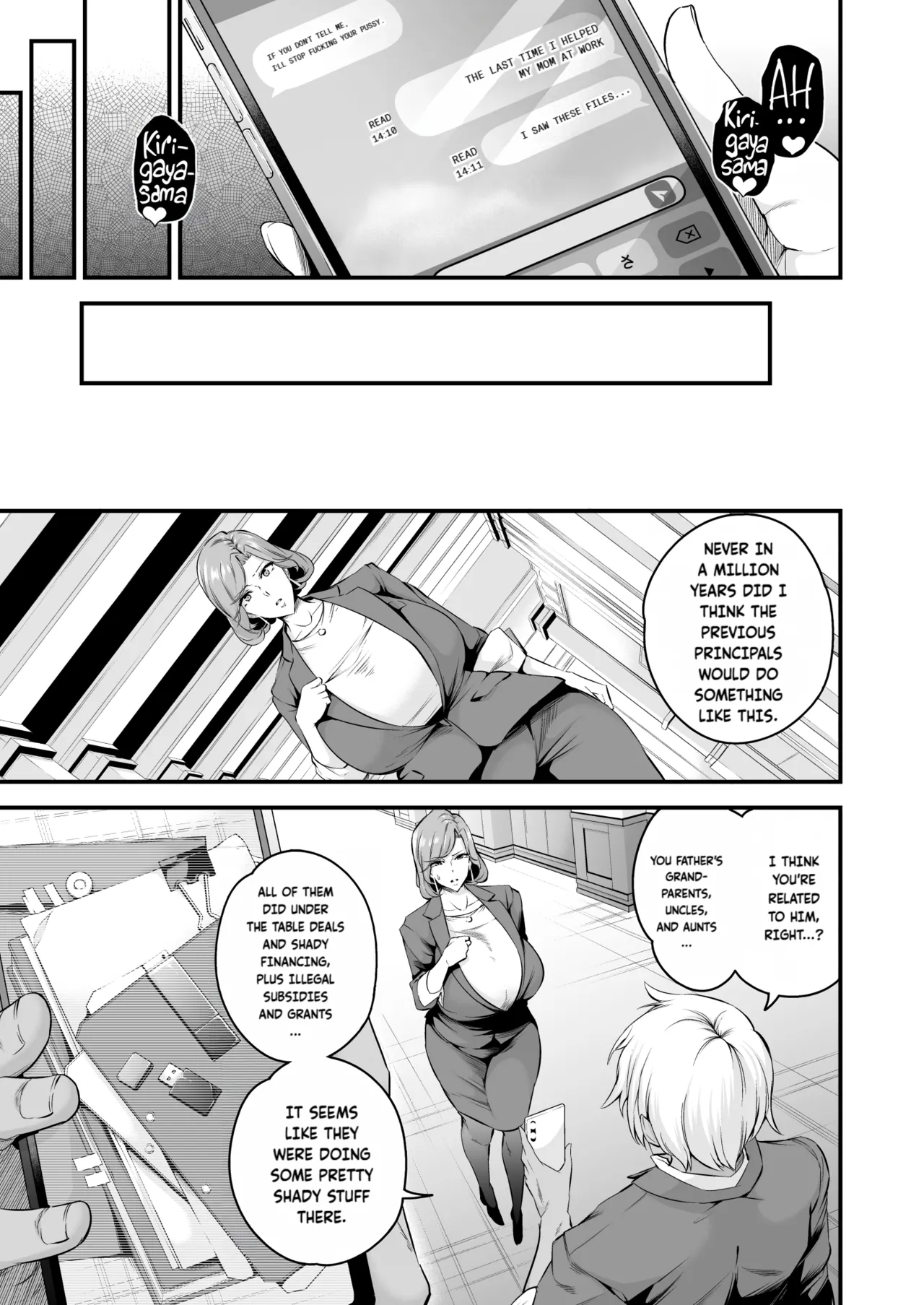 [Nasi-pasuya (Nasipasuta)]Shiramine Gakuen no Mesubuta Rijichou Zenpen | The sow principal of Shiramine Academy PROLOGUE[English] [Digital] [Fallen Games] Page 8