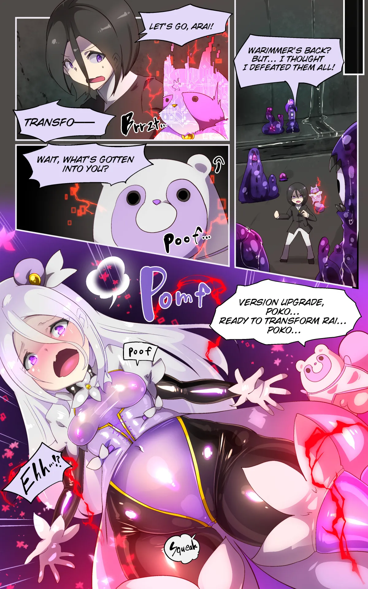 [Thin Uma Roll]You Become The Magical Girl Of The Beginning, Succumb To Pleasure And Evil And Be Brainwashed Manga White Edition[TS Magical Girl Pont Cawar W] [English] Page 7