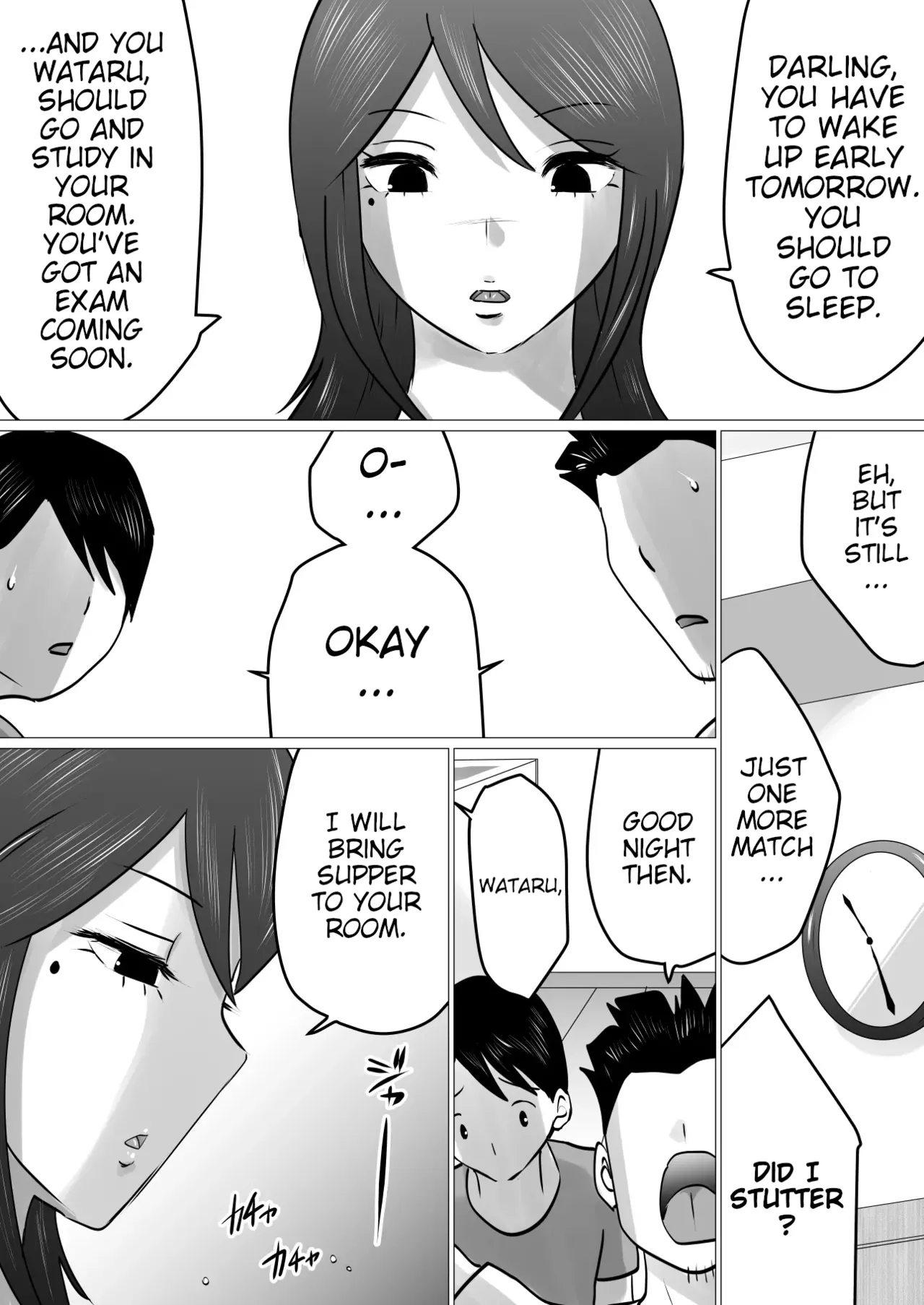 [Makoto Shiyaka]Bokushika Shiranai, Cool na Haha no Ura no Kao. | The Secret Face of My Cool Mother Only I Know.[English ][Partially Uncensored] [Poranya] Page 24