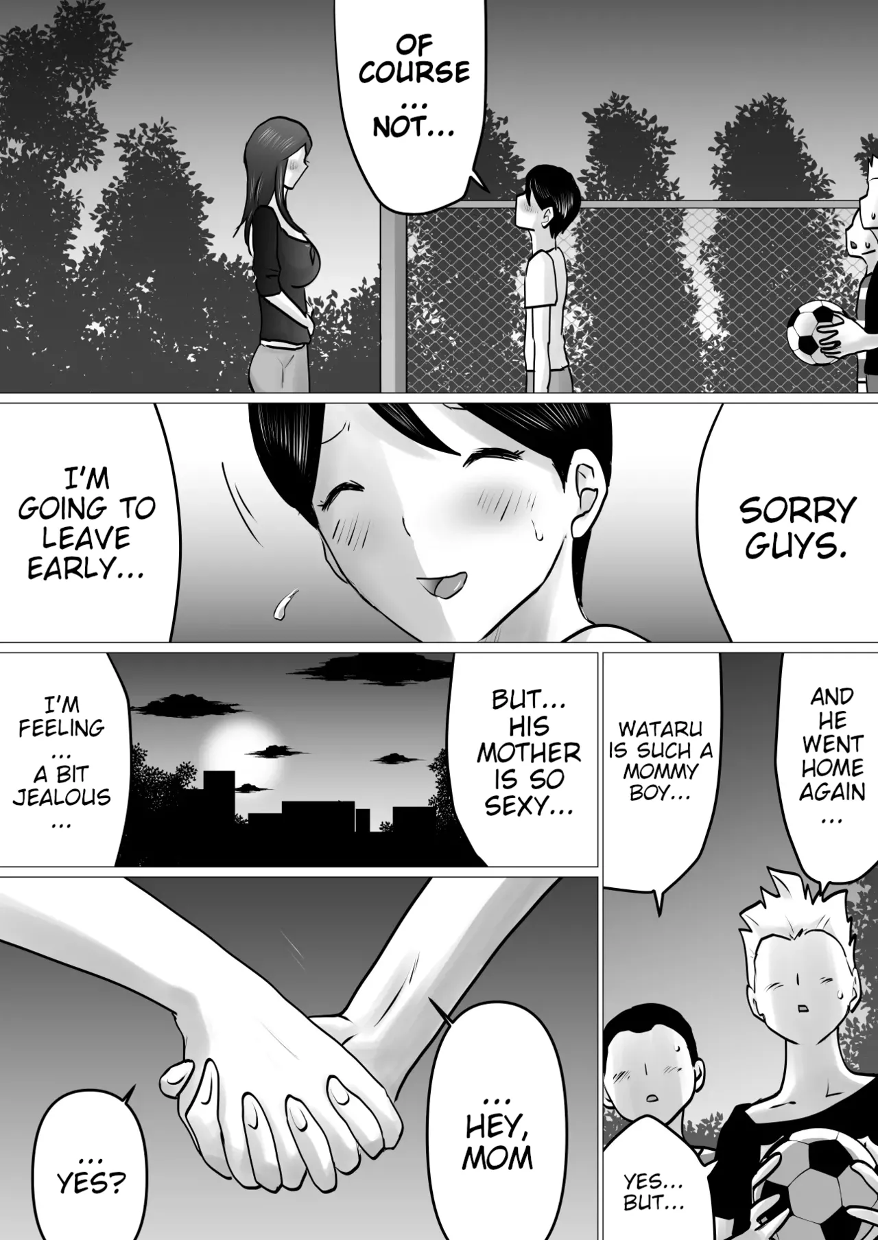 [Makoto Shiyaka]Bokushika Shiranai, Cool na Haha no Ura no Kao. | The Secret Face of My Cool Mother Only I Know.[English ][Partially Uncensored] [Poranya] Page 46