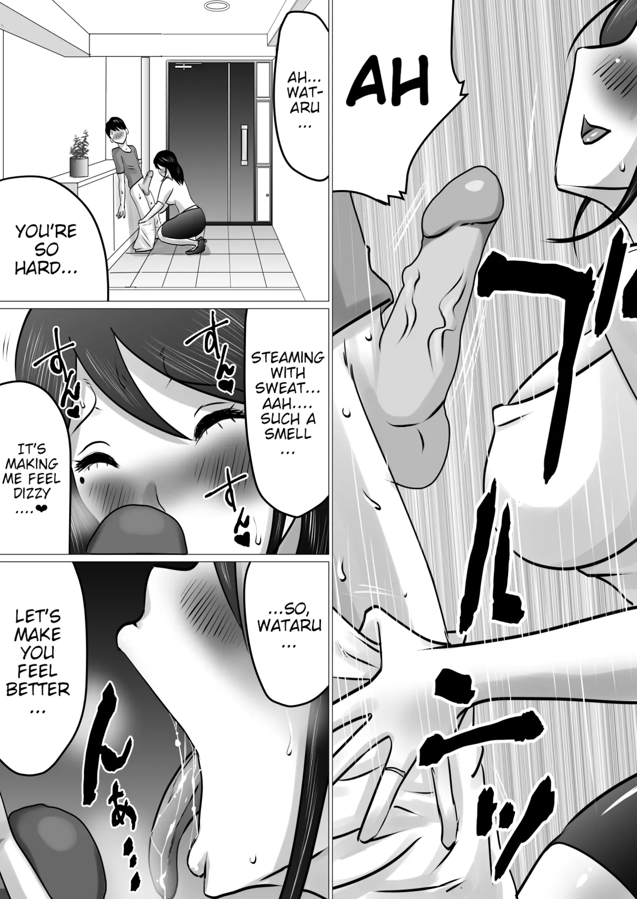 [Makoto Shiyaka]Bokushika Shiranai, Cool na Haha no Ura no Kao. | The Secret Face of My Cool Mother Only I Know.[English ][Partially Uncensored] [Poranya] Page 6