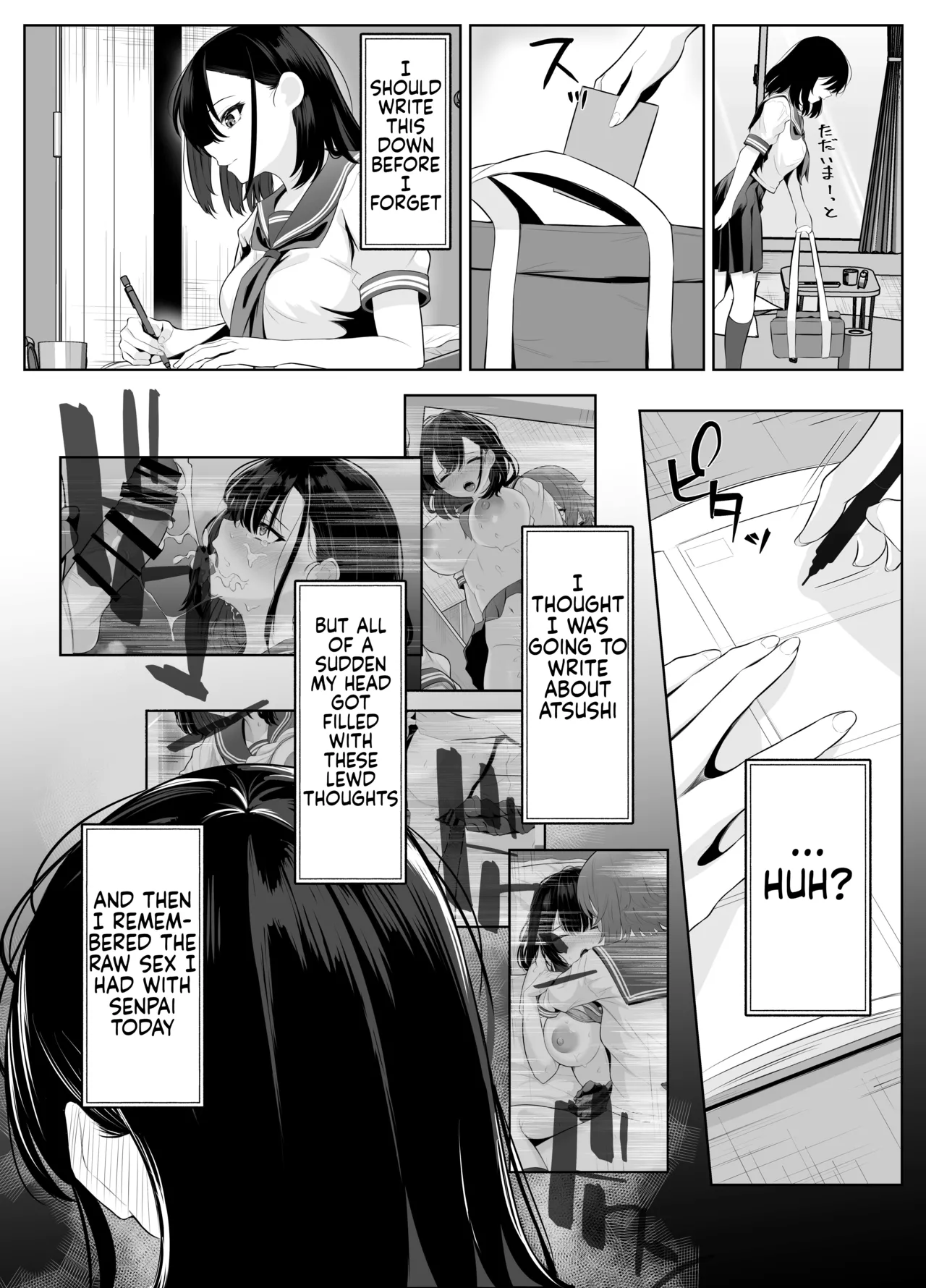 [Kuroshiba Suko]Soushitsu Kanojo ~Kioku o Ushinatta Kanojo wa Onna Senpai ni Netorareta~[English] [ushirotranslations] Page 37