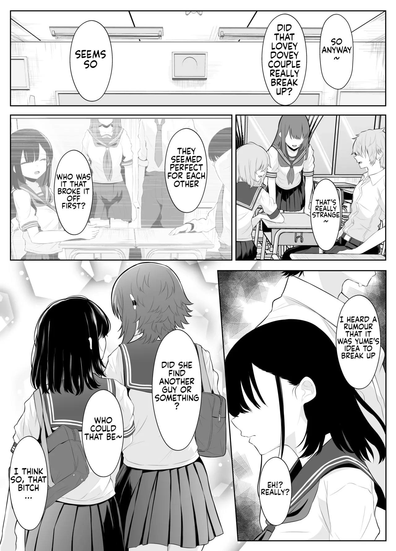 [Kuroshiba Suko]Soushitsu Kanojo ~Kioku o Ushinatta Kanojo wa Onna Senpai ni Netorareta~[English] [ushirotranslations] Page 58