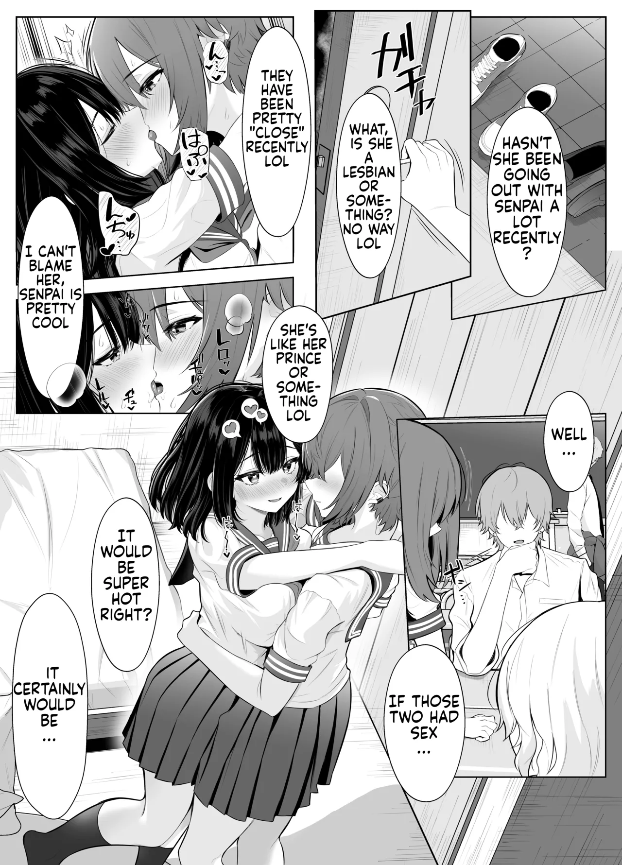[Kuroshiba Suko]Soushitsu Kanojo ~Kioku o Ushinatta Kanojo wa Onna Senpai ni Netorareta~[English] [ushirotranslations] Page 59